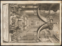 Funebris apparatus in exeqviarum iustis Christinæ Alexandræ Svecorum Reginæ in templo S. Mariæ in Vallicella coram sacro cardinalium collegio celebratis.[Bild]