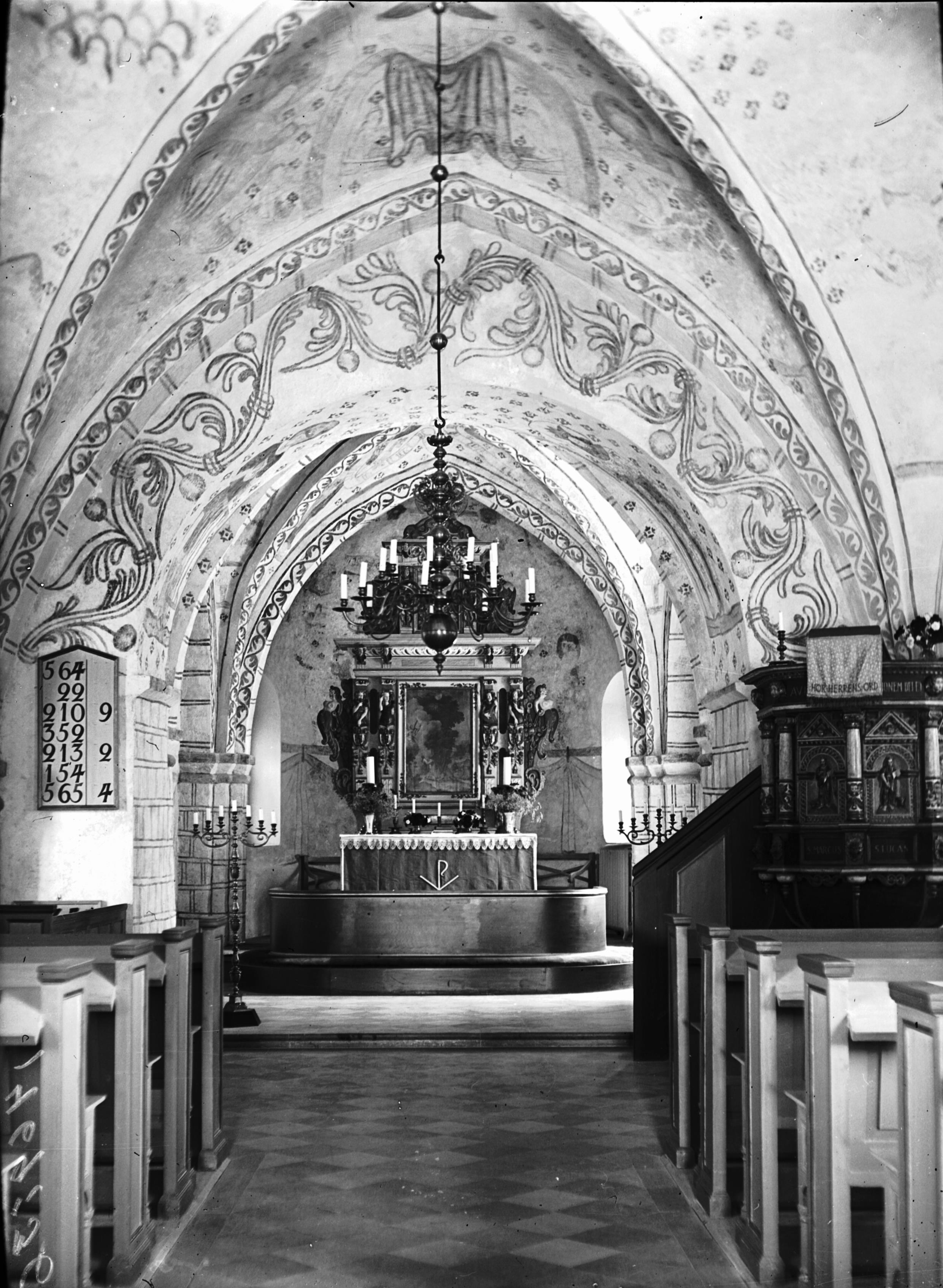 Einar Erici, Skivarp, Sankt Laurentius kyrka
