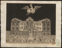 [Bååtska palatset med festportal på gården].[Bild]