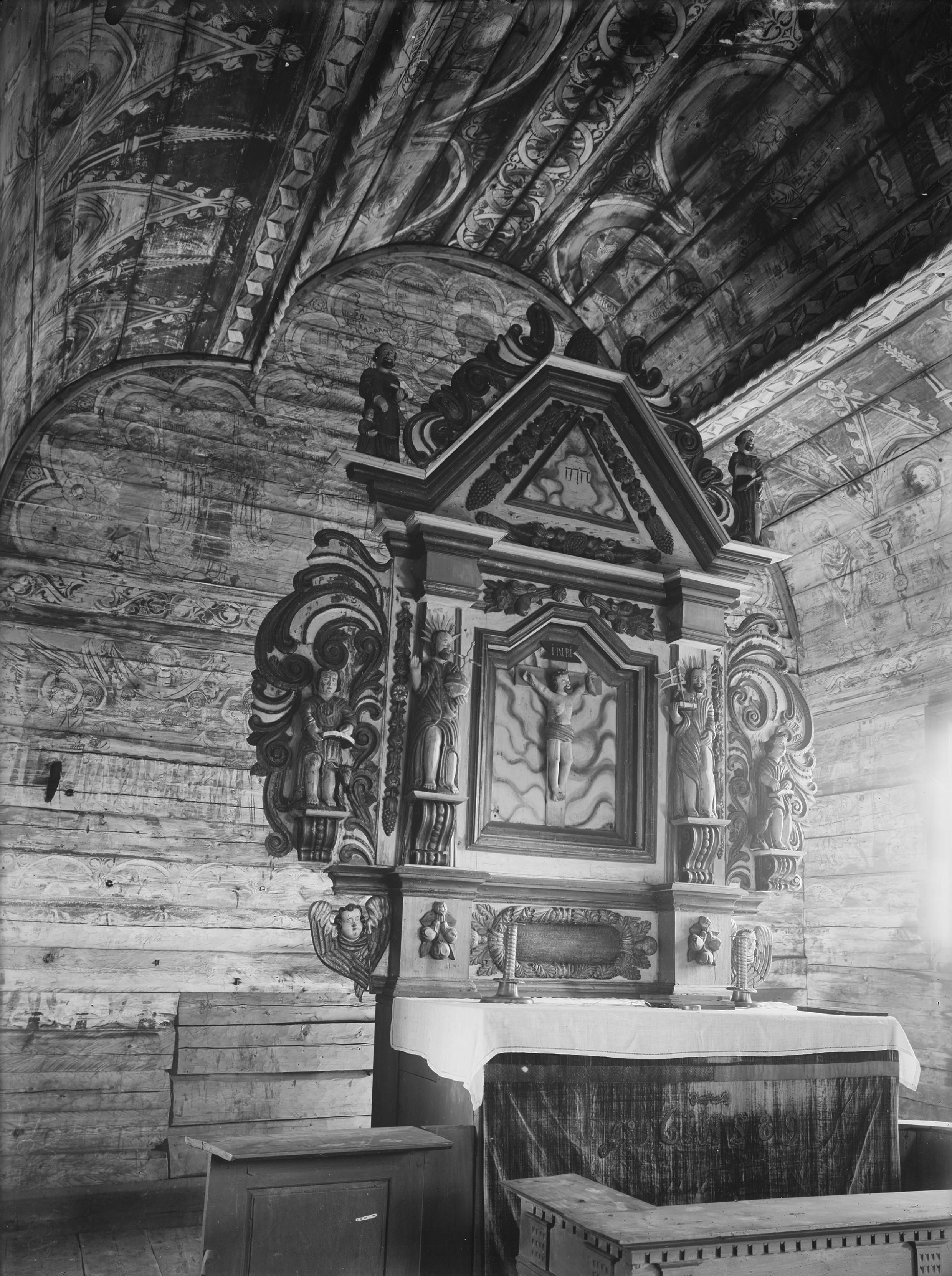 Alfred Nilson, Södra Råda gamla kyrka