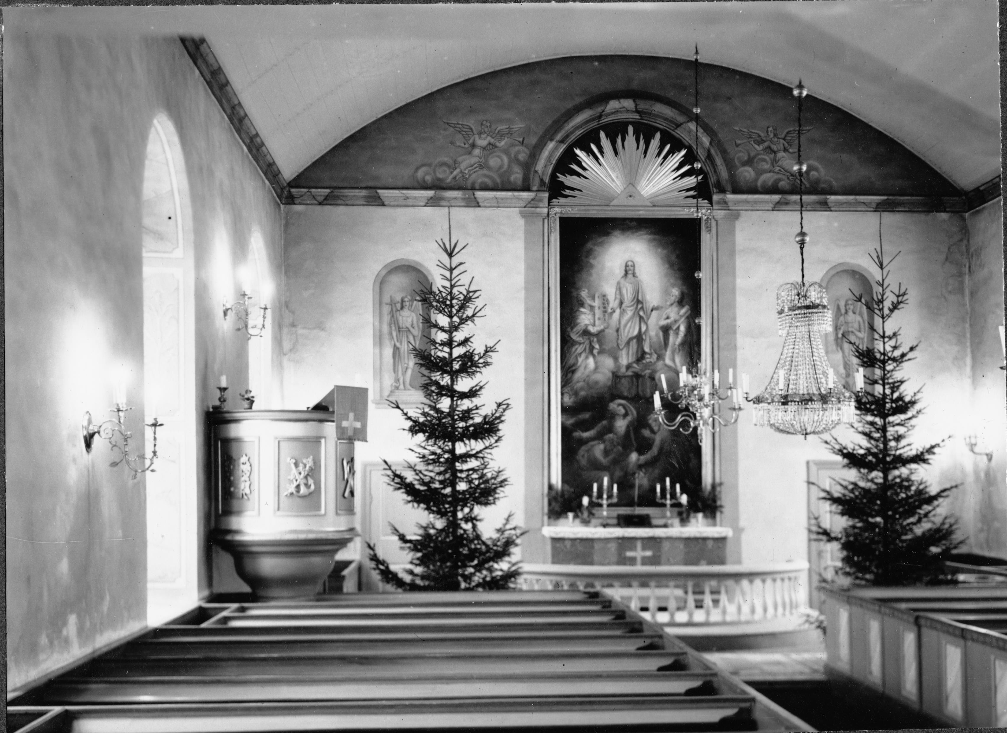 Olle Hellström, Skölvene kyrka