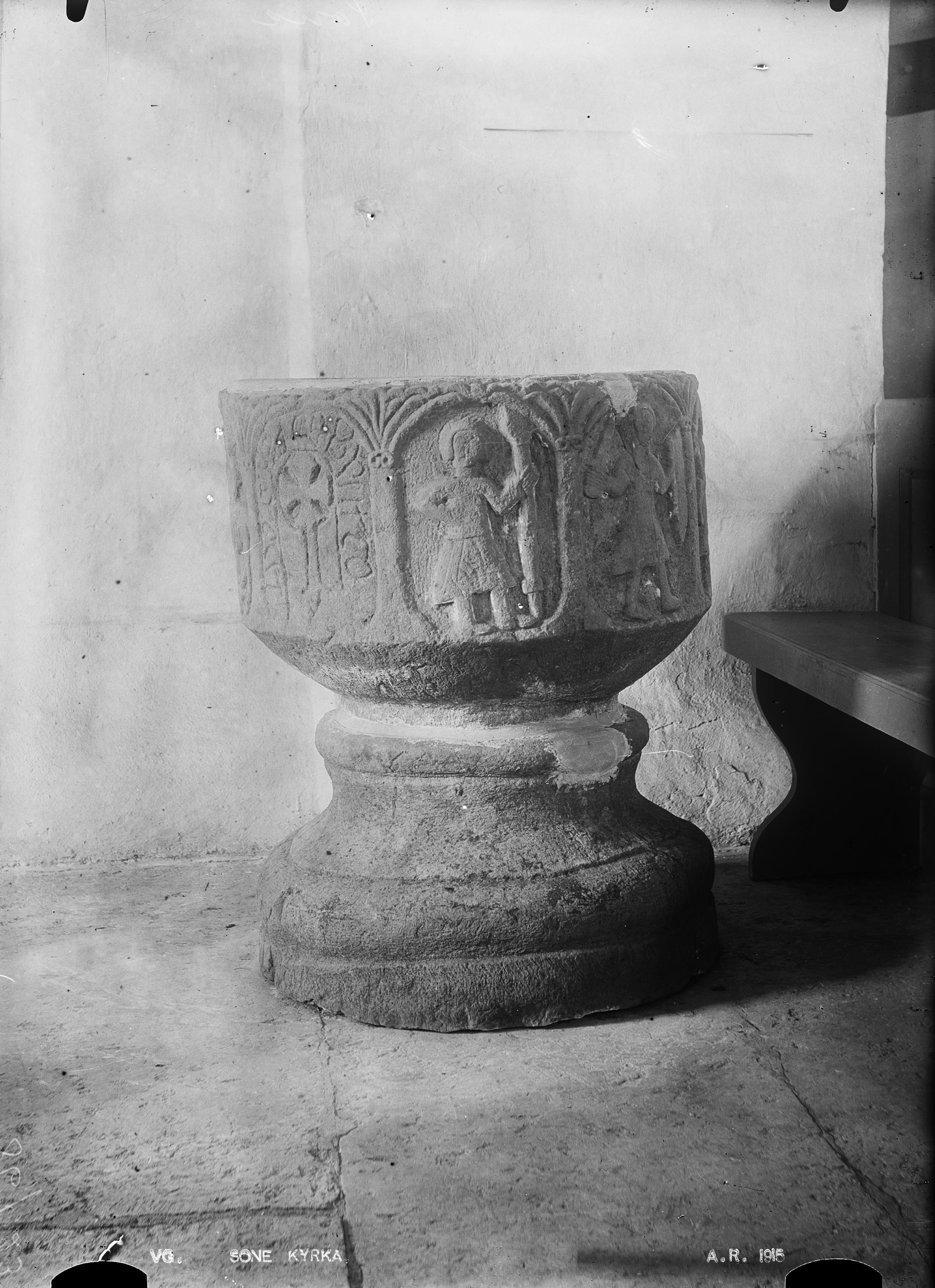 Anders Roland, Söne kyrka