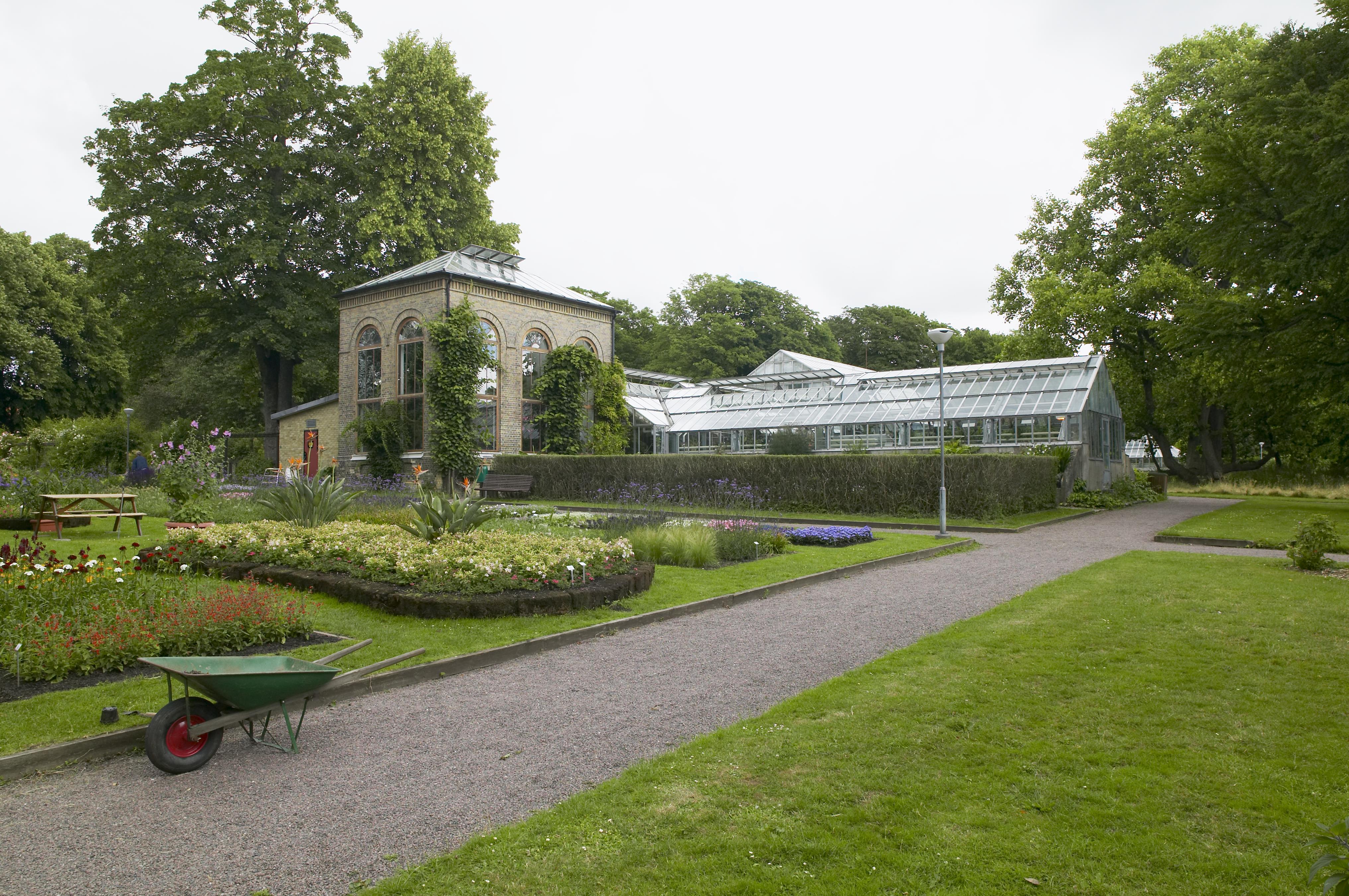 Bengt A Lundberg, Botaniska trädgården i Lund