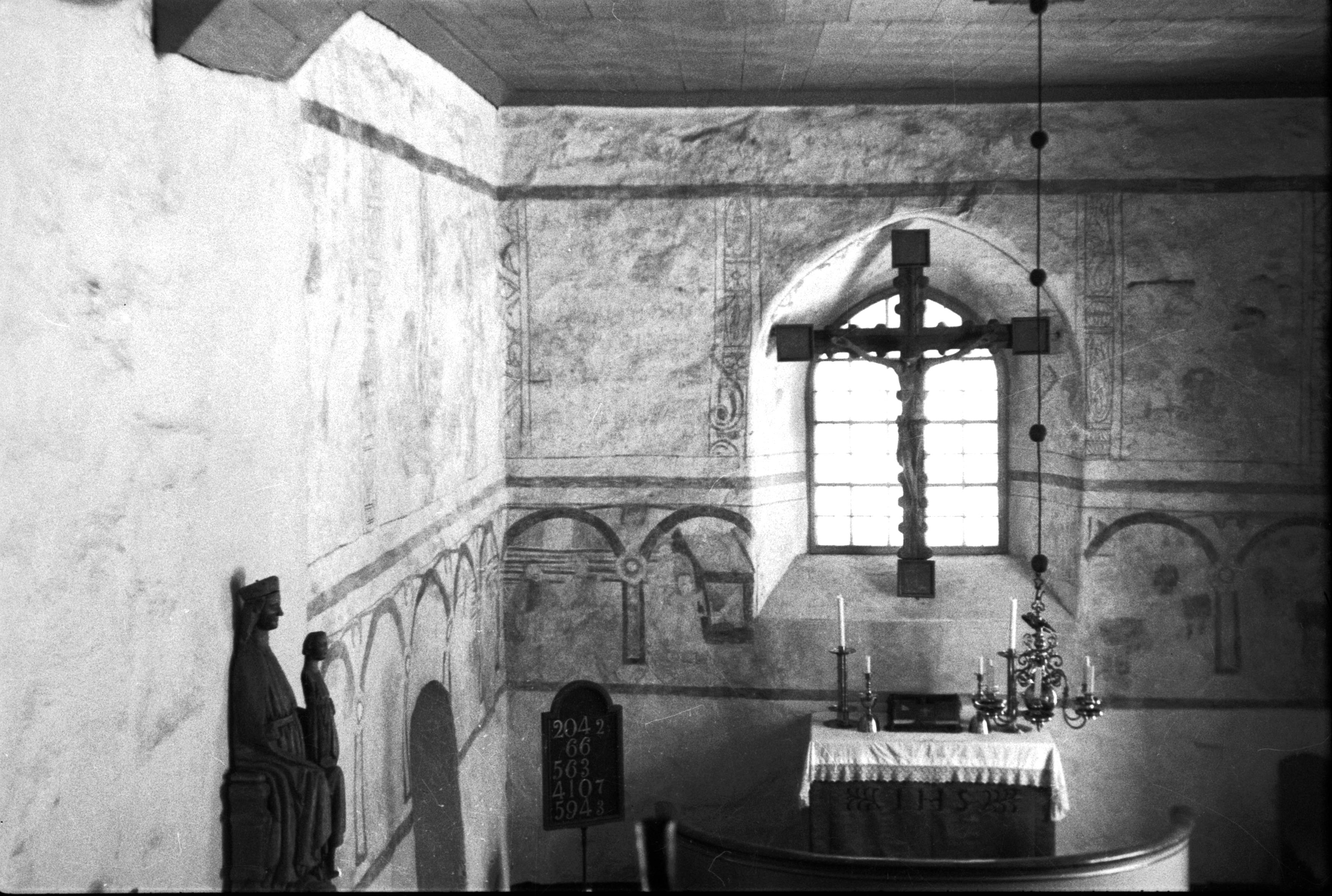 Osvald Owald, Dörarps kyrka