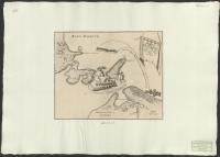 Plan des See gefechts so den 7br. 1715. Schwichen denen Schweden und Dähnen vorgegangen..[Kartografiskt material]