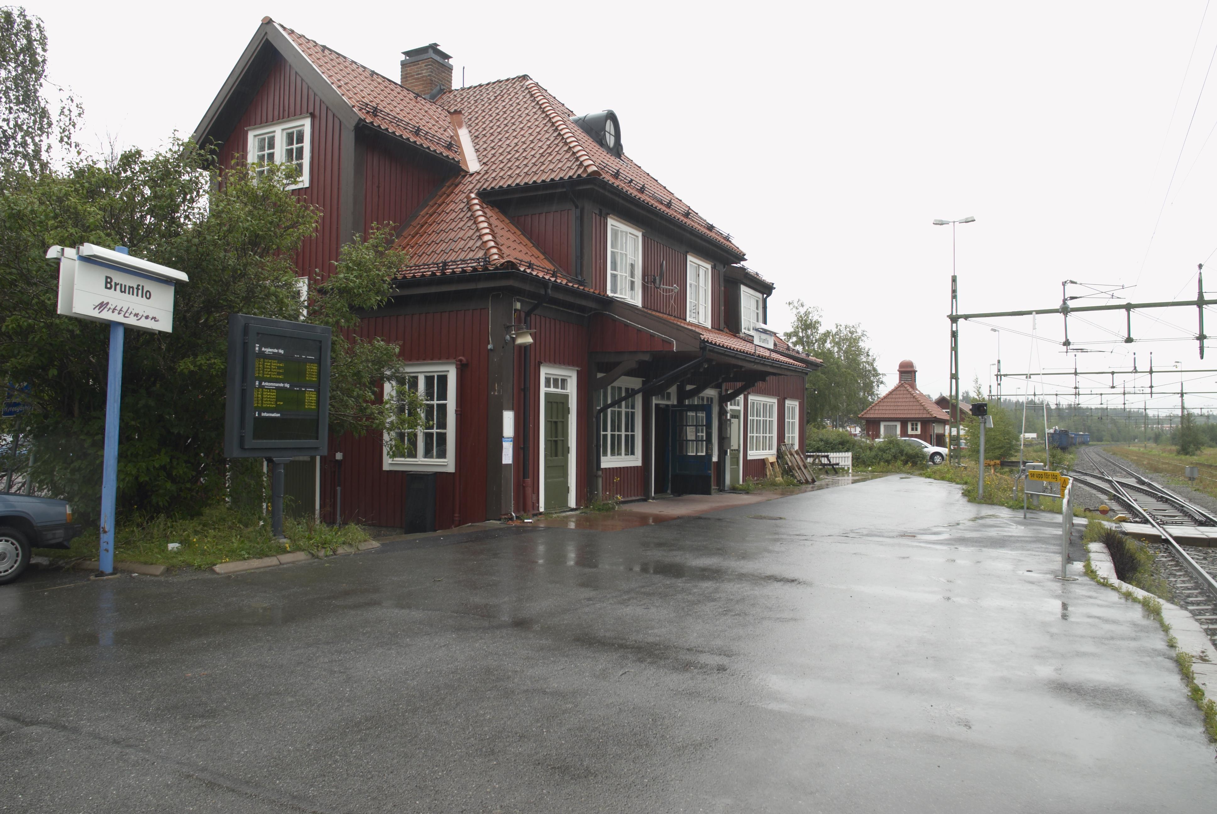 Bengt A Lundberg, Brunflo station