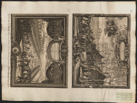 Tabula in qua ostenditur quomodo Ser. Rex Sueciæ Celsiss. Transiluaniæ Principem Prope Pagum Moidlbositze solenniter exceperit d. 1 April. 1657.[Bild]