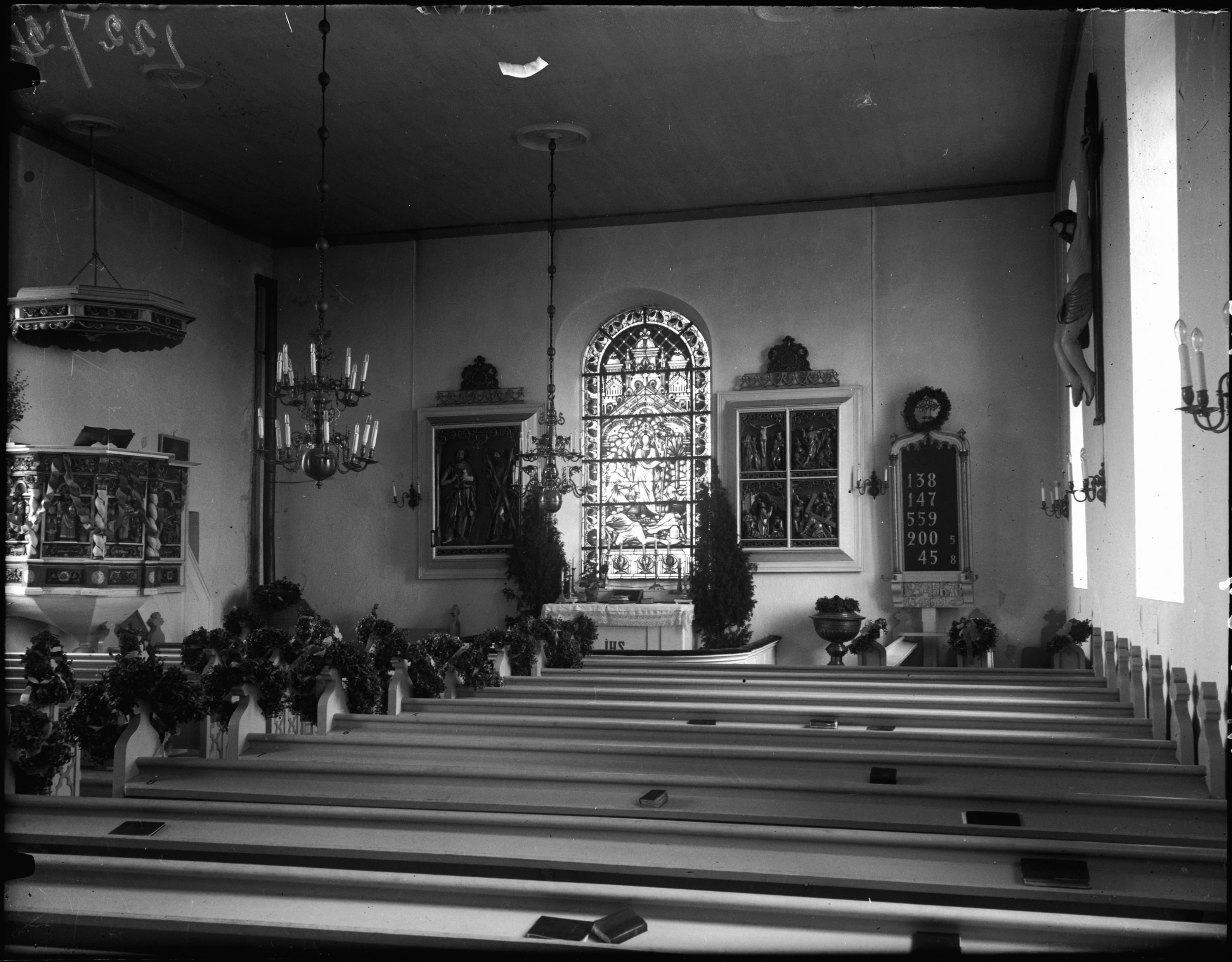Bertil Berthelson, Mellby kyrka