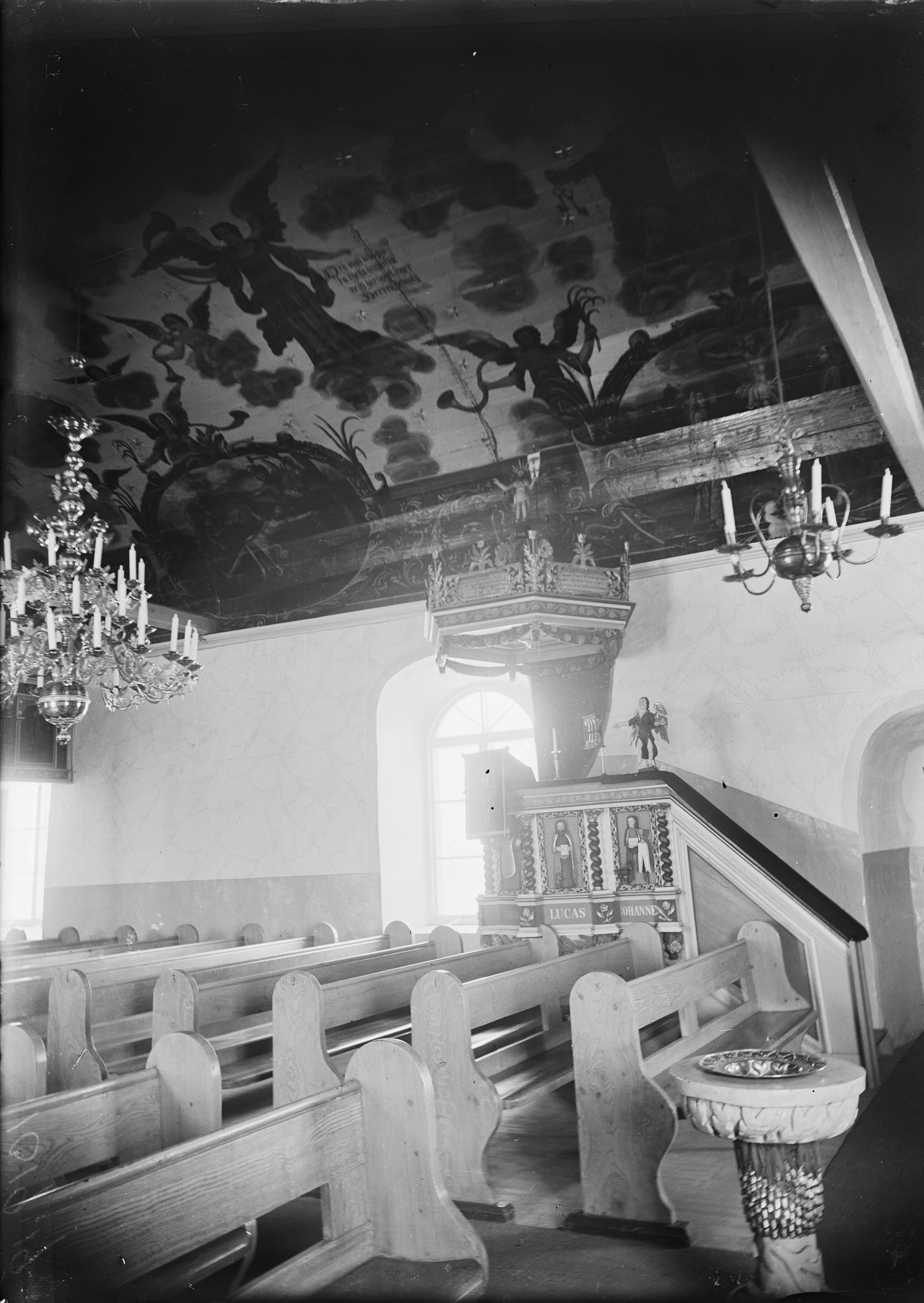 Axel Forssén, Upphärads kyrka