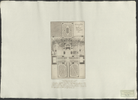 Project til General Plan för Tisslinge Sätesgård.[Bild]