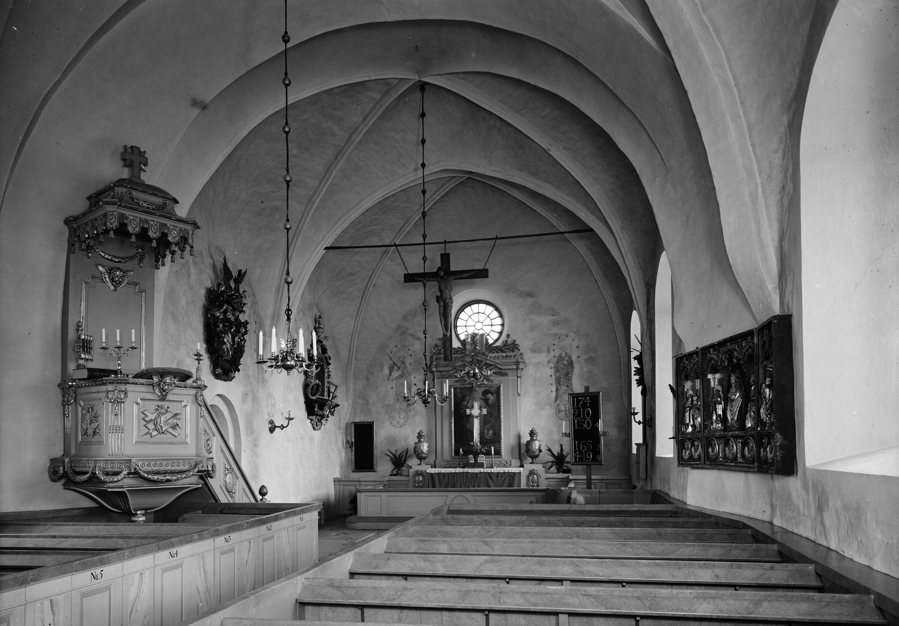 Nils Lagergren, Fresta kyrka