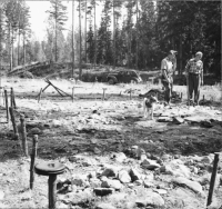 Järnskog, Hedsågens kyrkplats, Yxsjölinna