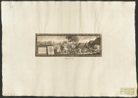 Situs Oppidi et Arcis Poltowsko In Cuius Vicinia Exercitus Suedicus ductu. Com. Gustaui Ott. Steenbockij flumen Narew traiecit. d. 27. Maij 1657.[Bild]