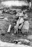 Börstig, Sandhems kyrkoruin (Mussla kyrkoruin)