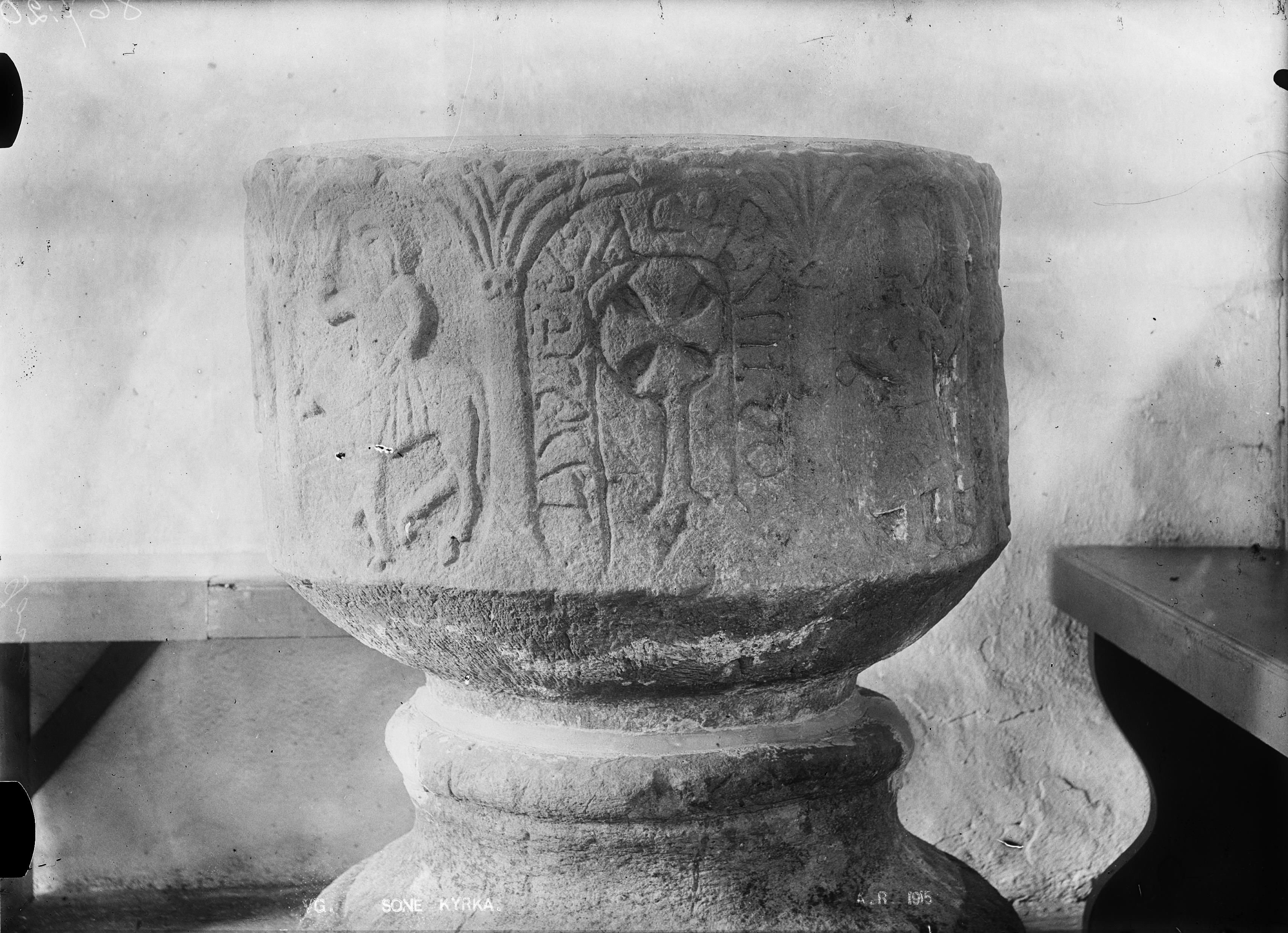 Anders Roland, Söne kyrka