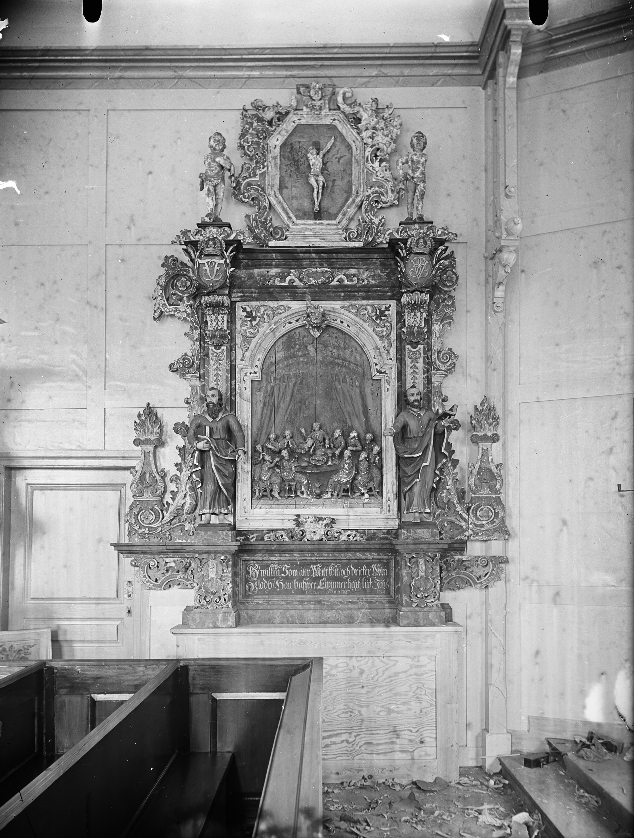 Axel Forssén, Håcksviks kyrka