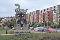 Beda och svanen, Lövgärdet