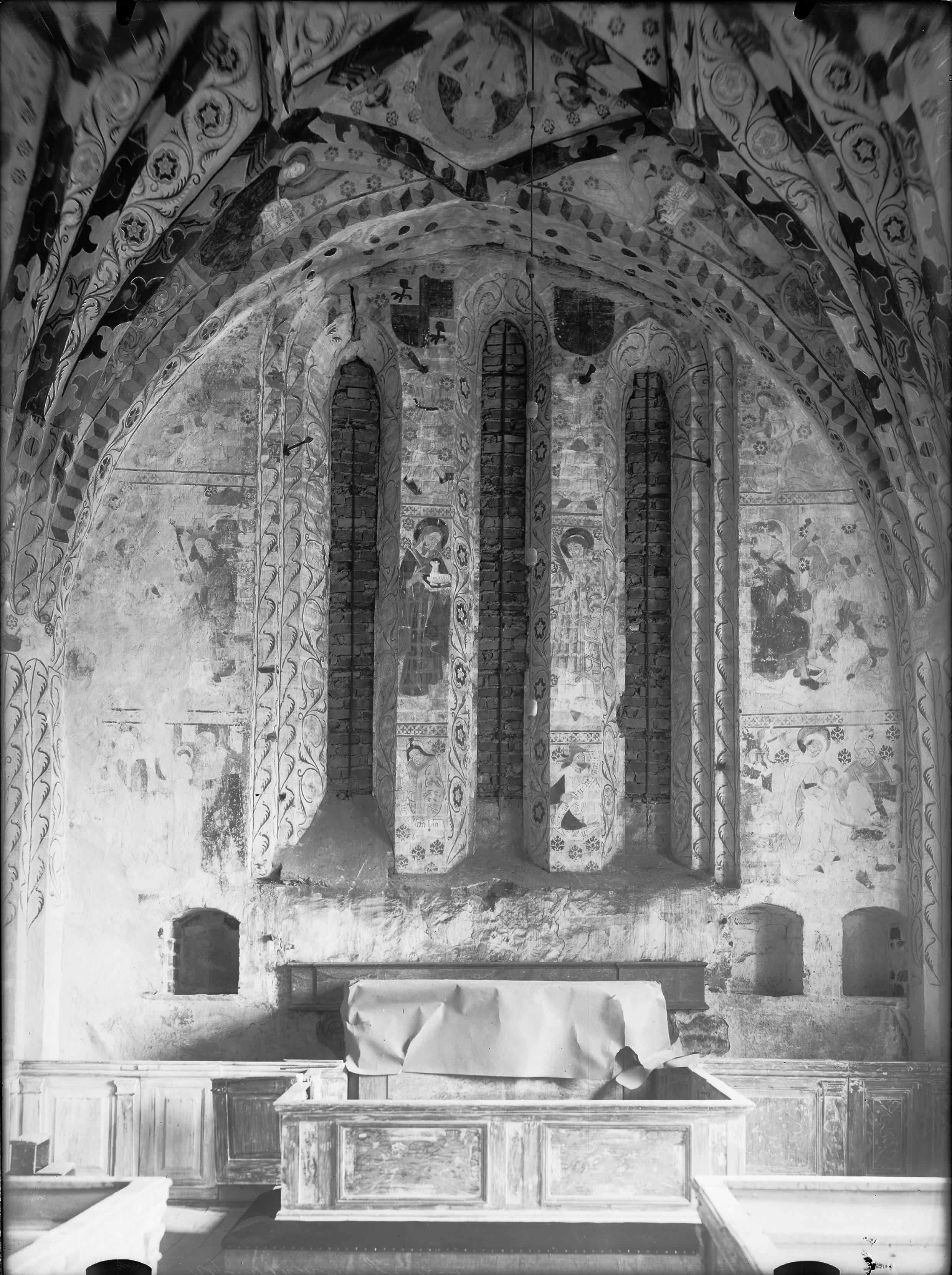 Alfred Nilson, Härkeberga kyrka