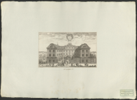 Riksskattmästaren friherre Seved Bååts palats i Stockholm från väster