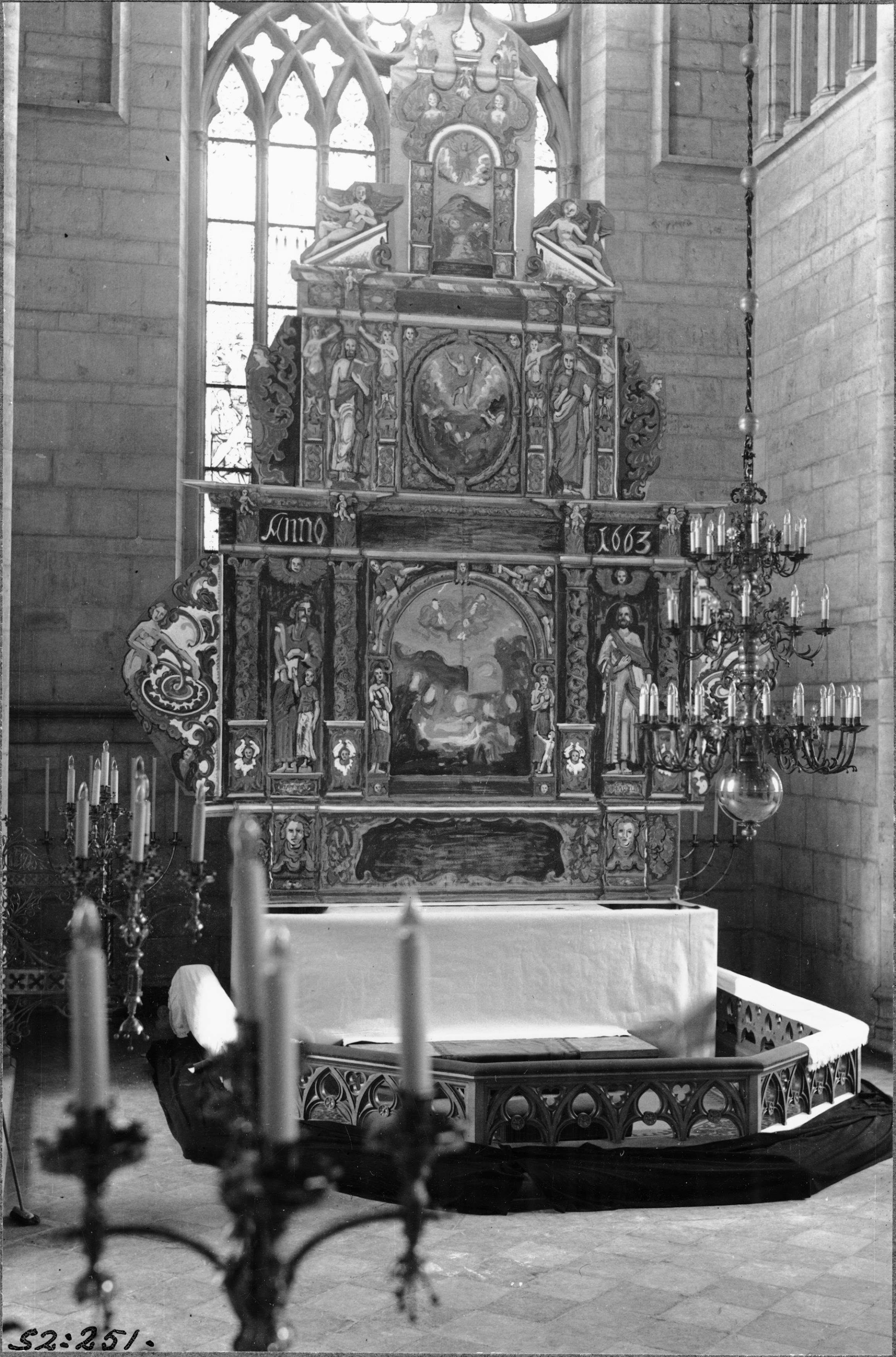 Harald Widéen, Skara domkyrka (Sankta Maria kyrka)