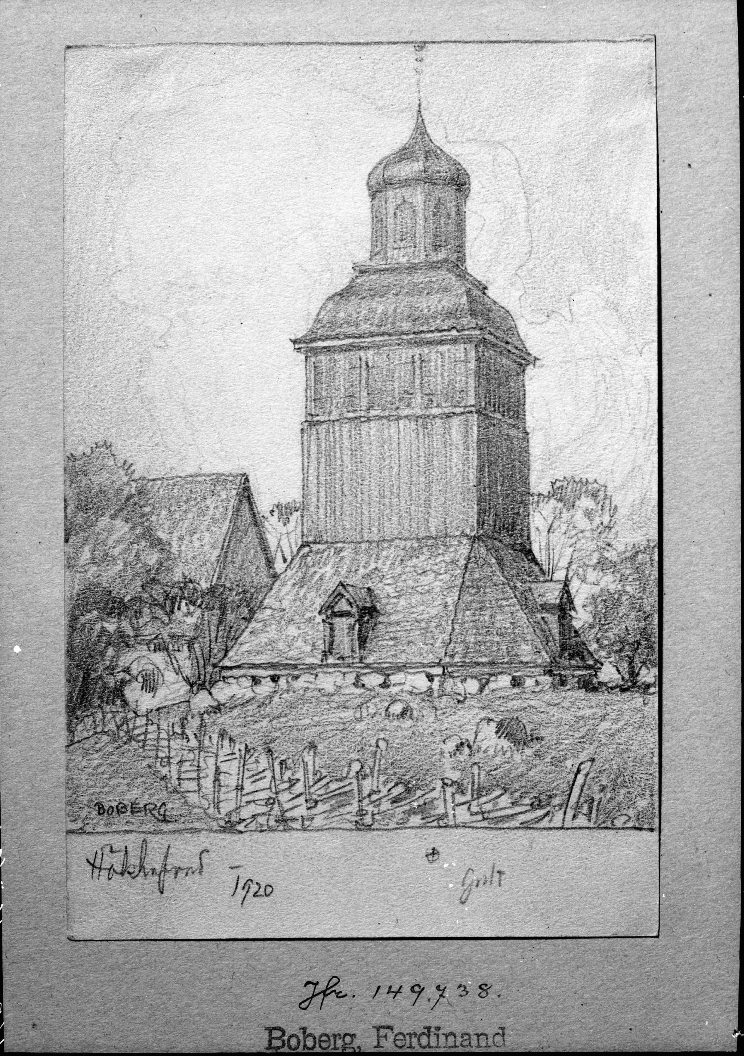Nils Lagergren, Hökhuvuds kyrka