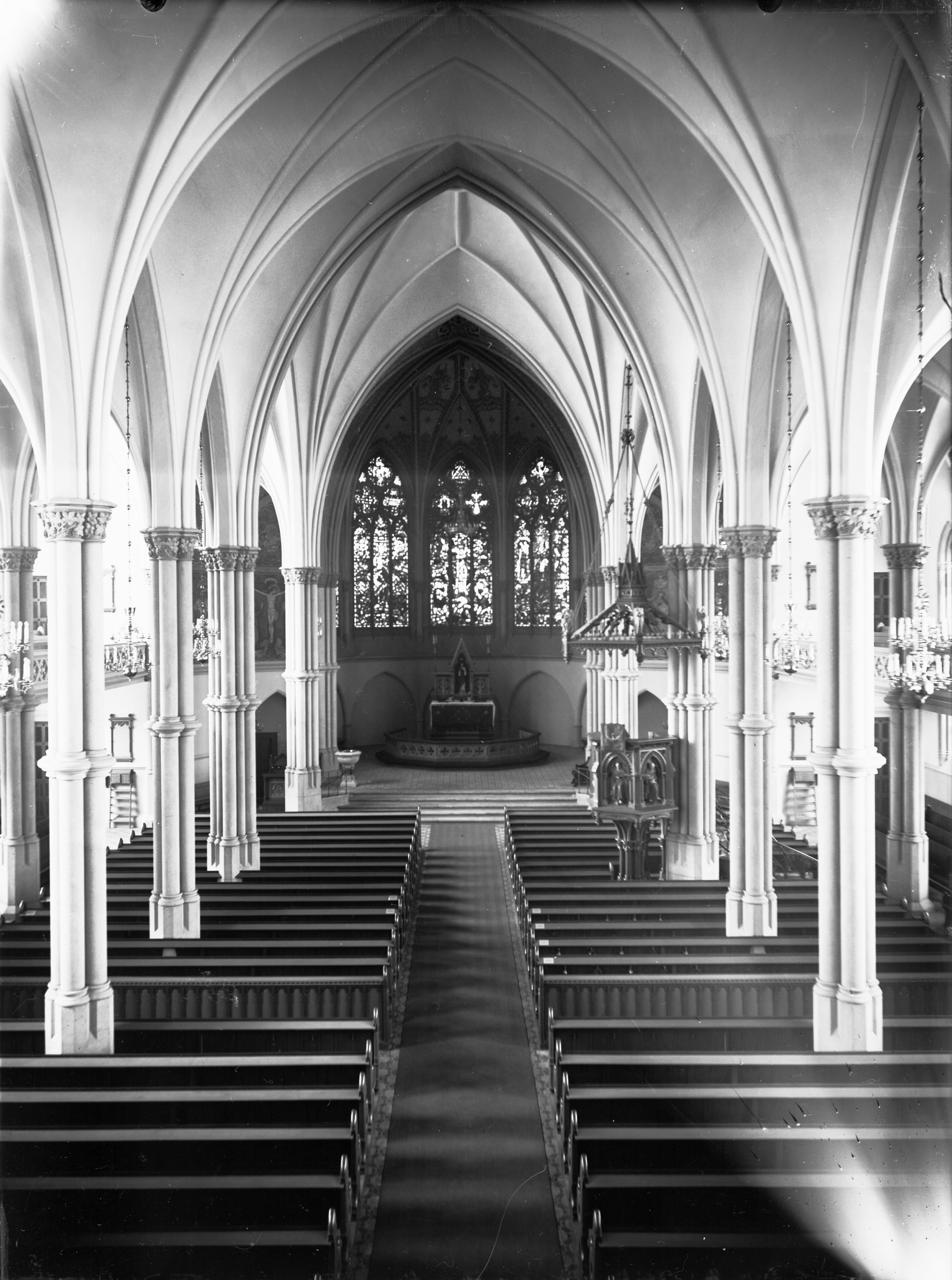 Axel Forssén, Oscar Fredriks kyrka