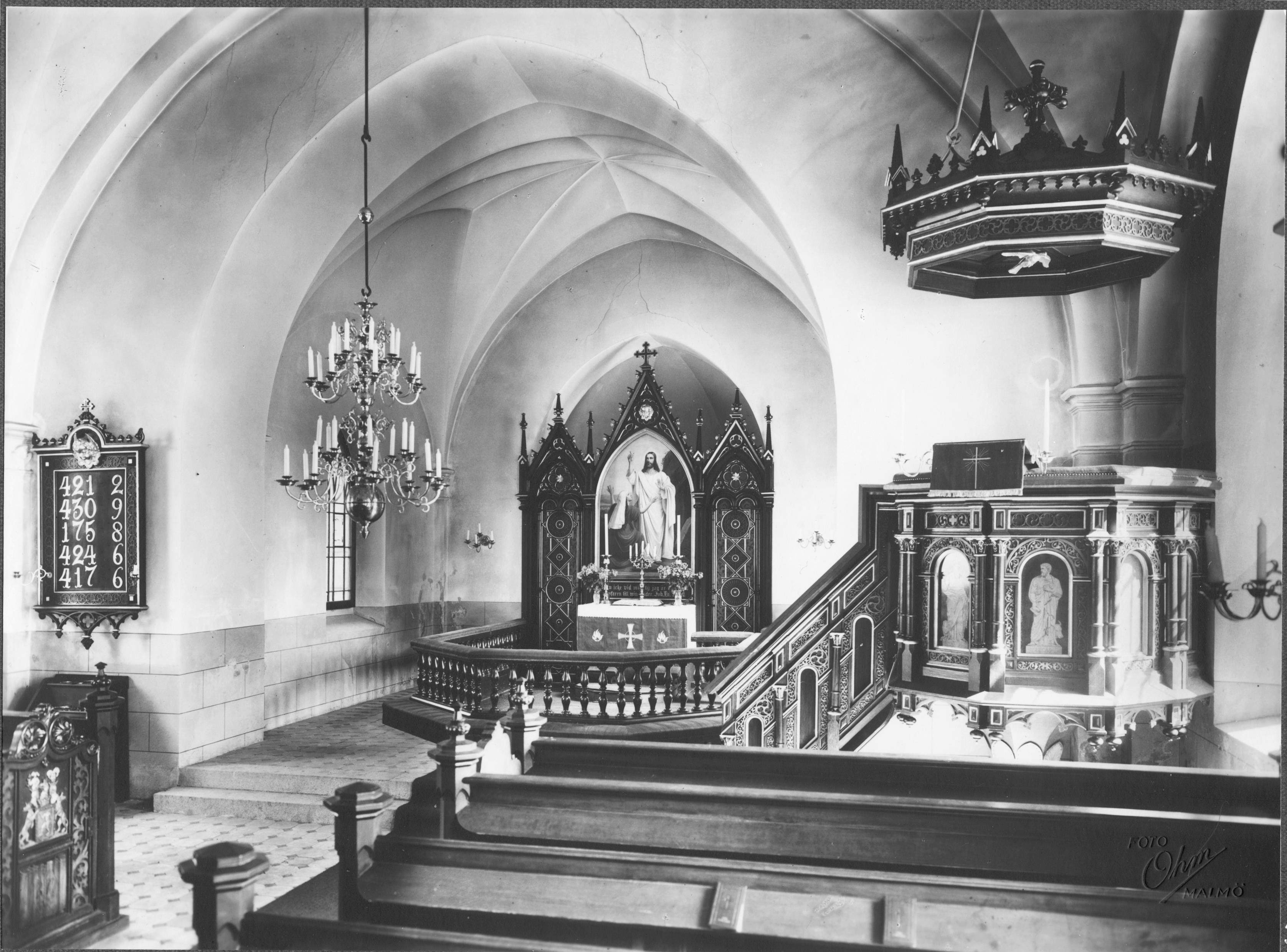 Otto Ohm, Västra Strö kyrka