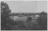 Eriksöre by sedd från landborgsbranten