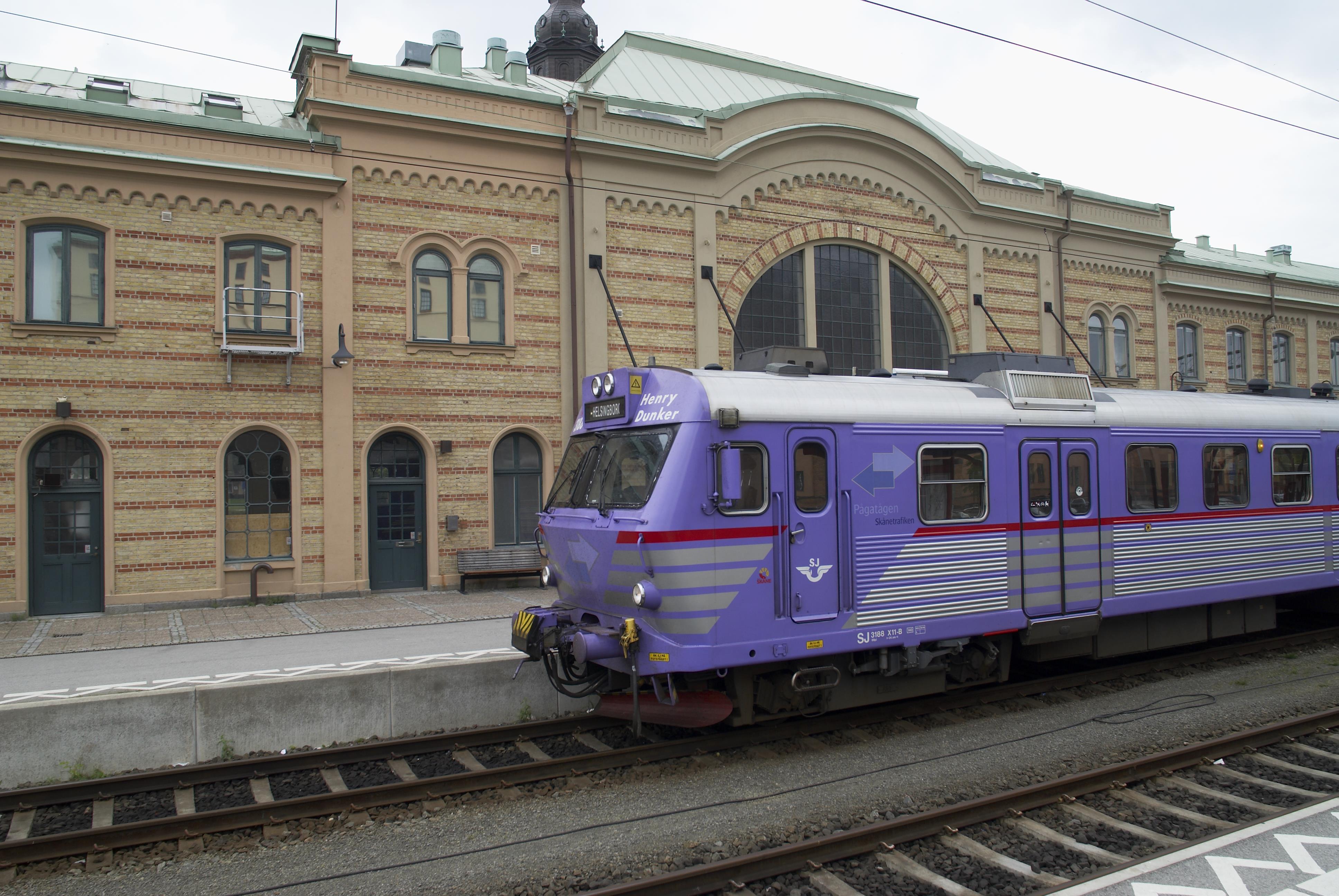 Bengt A Lundberg, Kristianstads centralstation