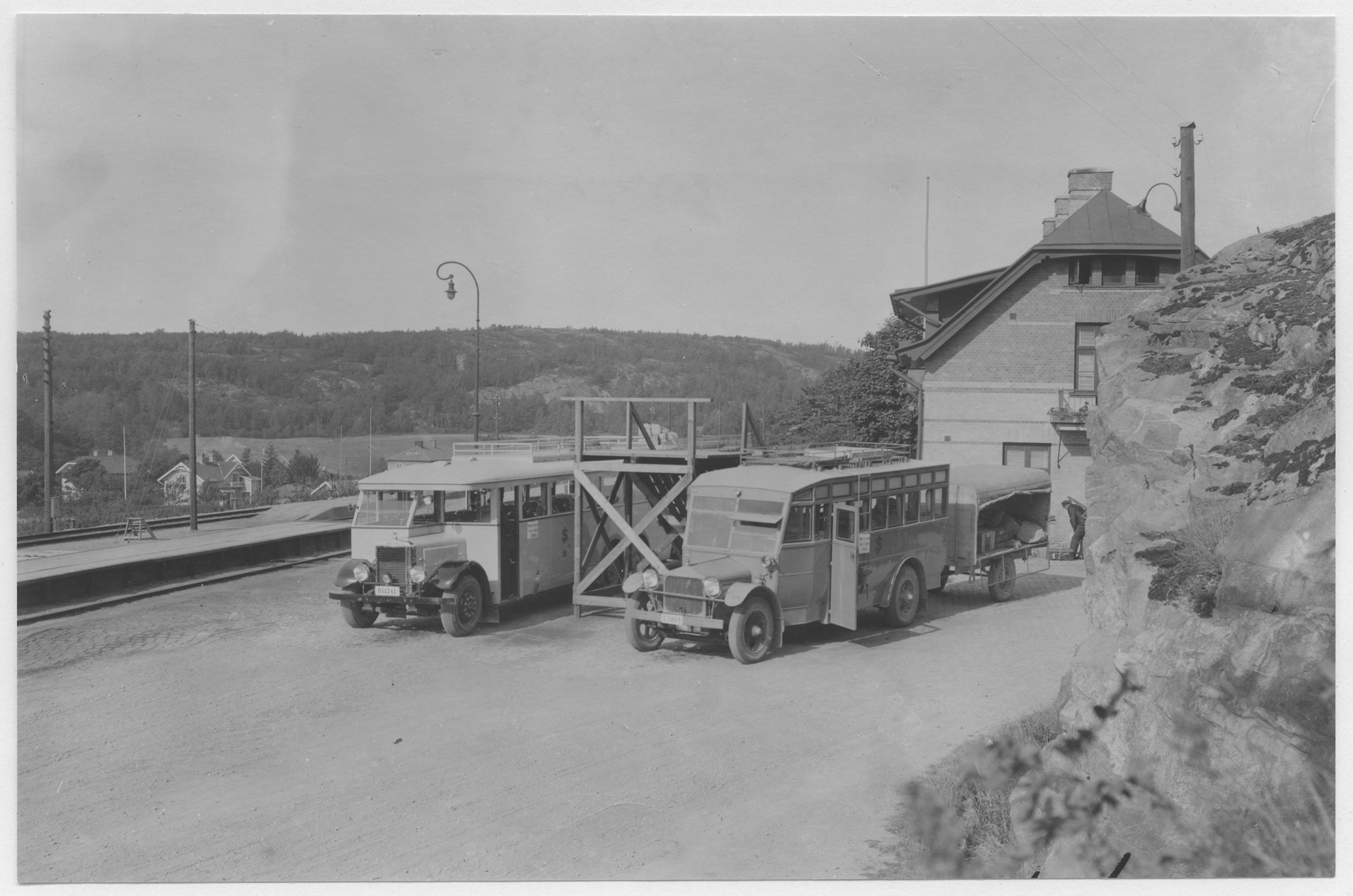 Mårten Sjöbeck, Dingle station