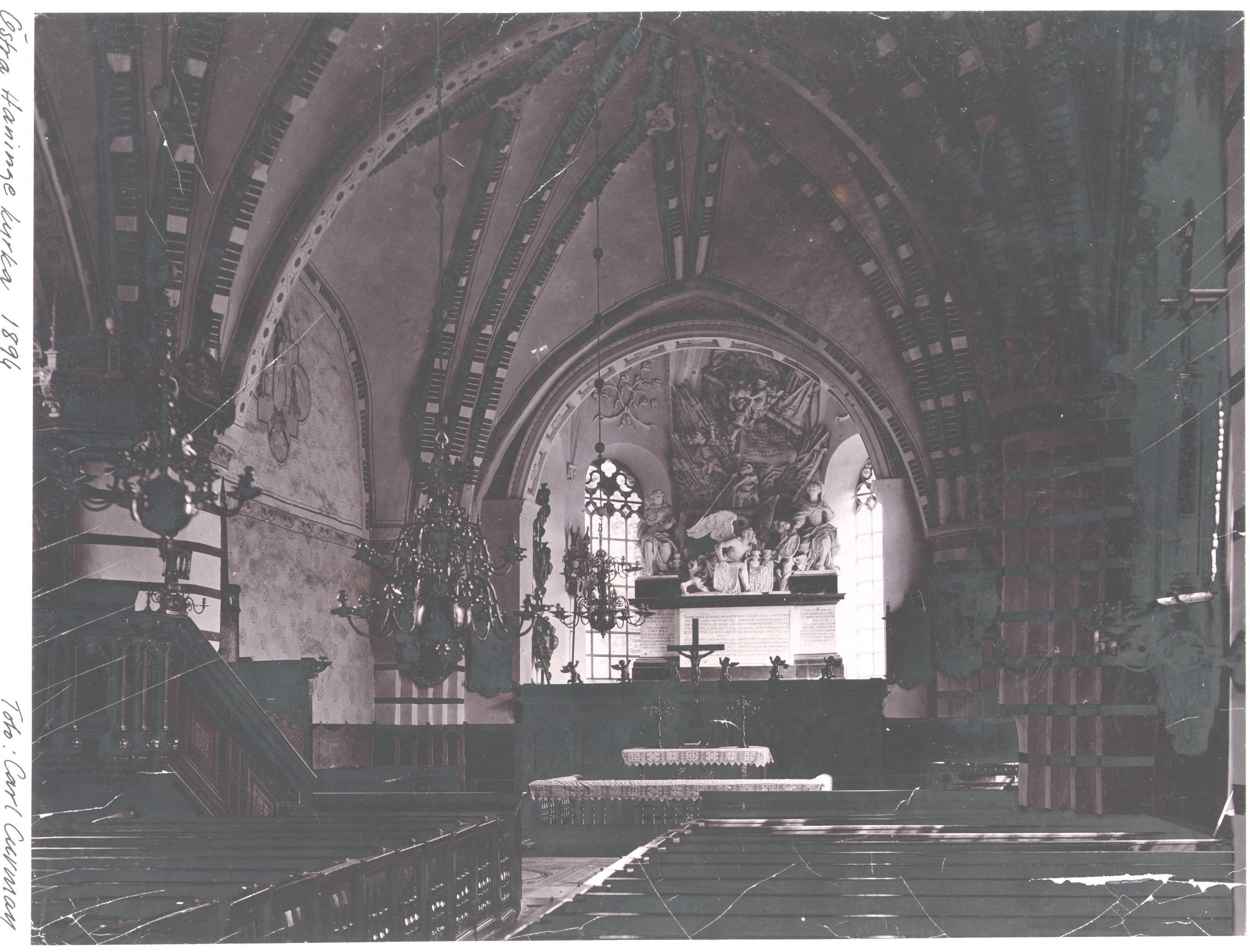 Carl Curman, Österhaninge, Sankta Gertruds kyrka