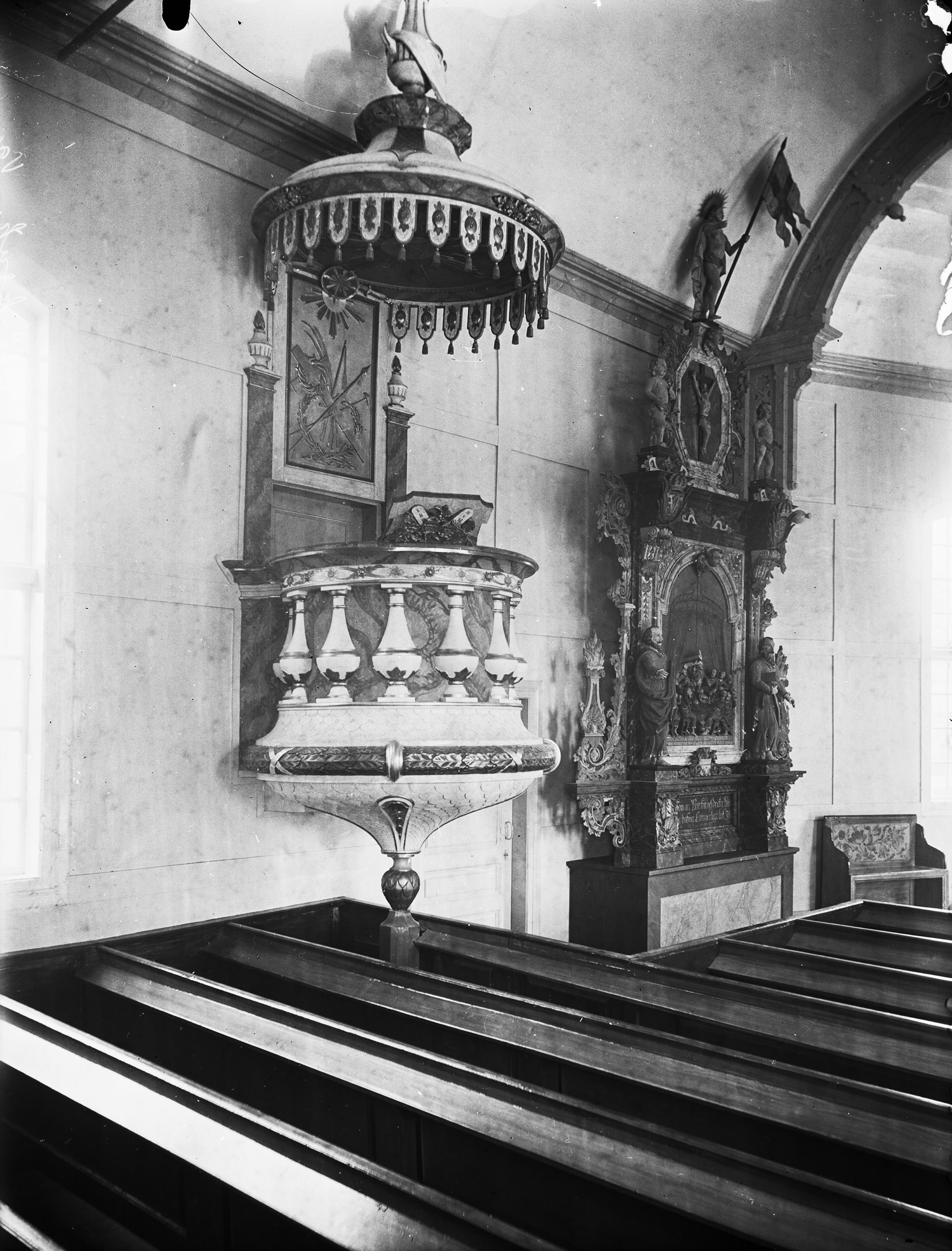 Axel Forssén, Håcksviks kyrka