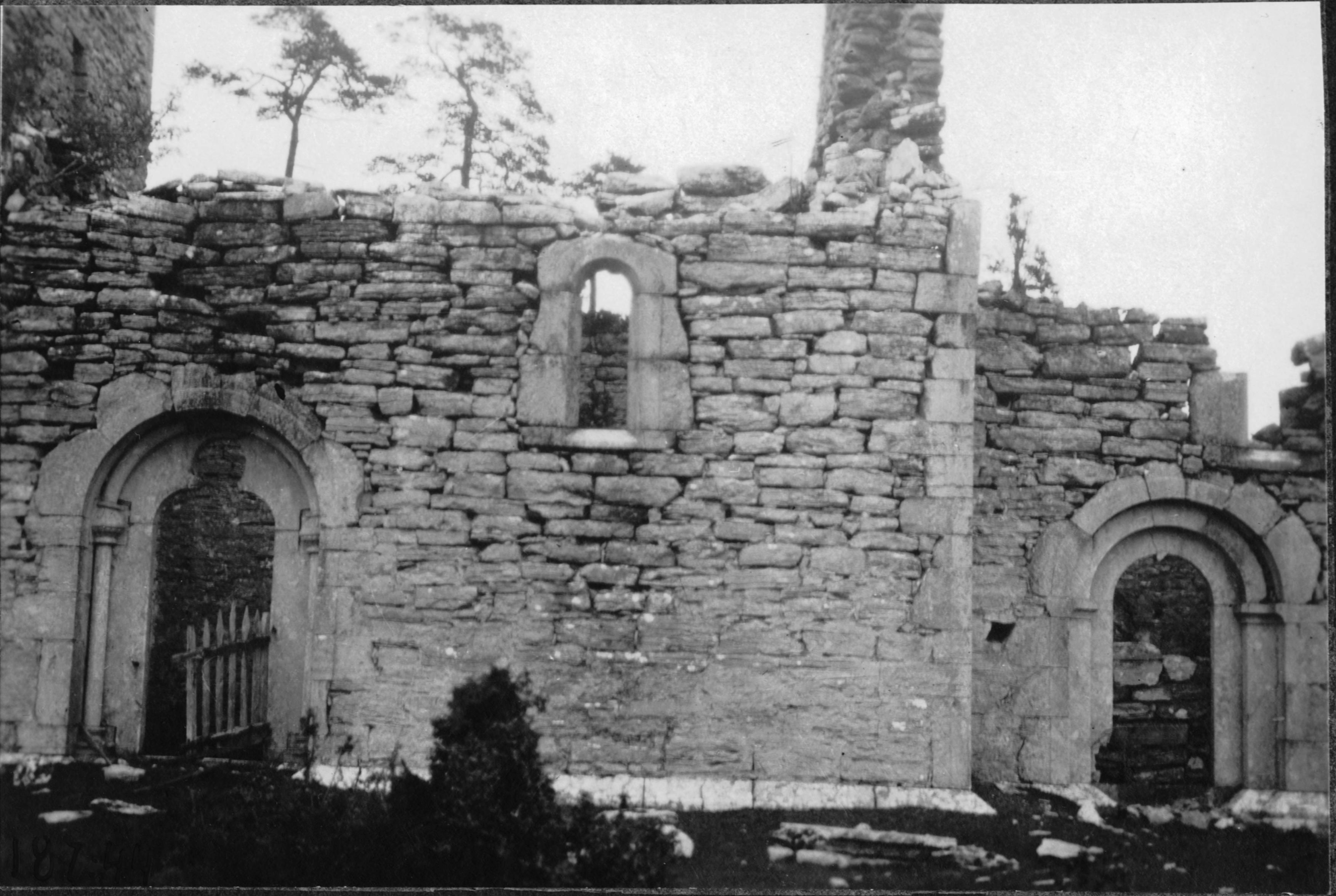 Sven Brandel, Lärbro, Ganns ödekyrka