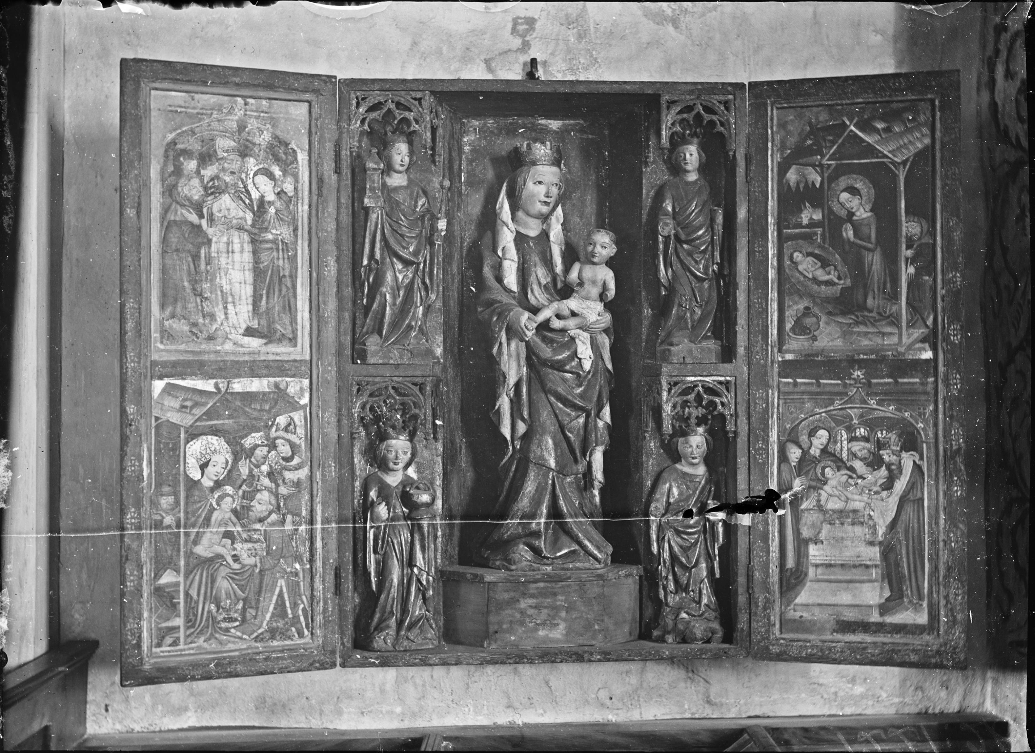 Alfred Nilson, Valö kyrka