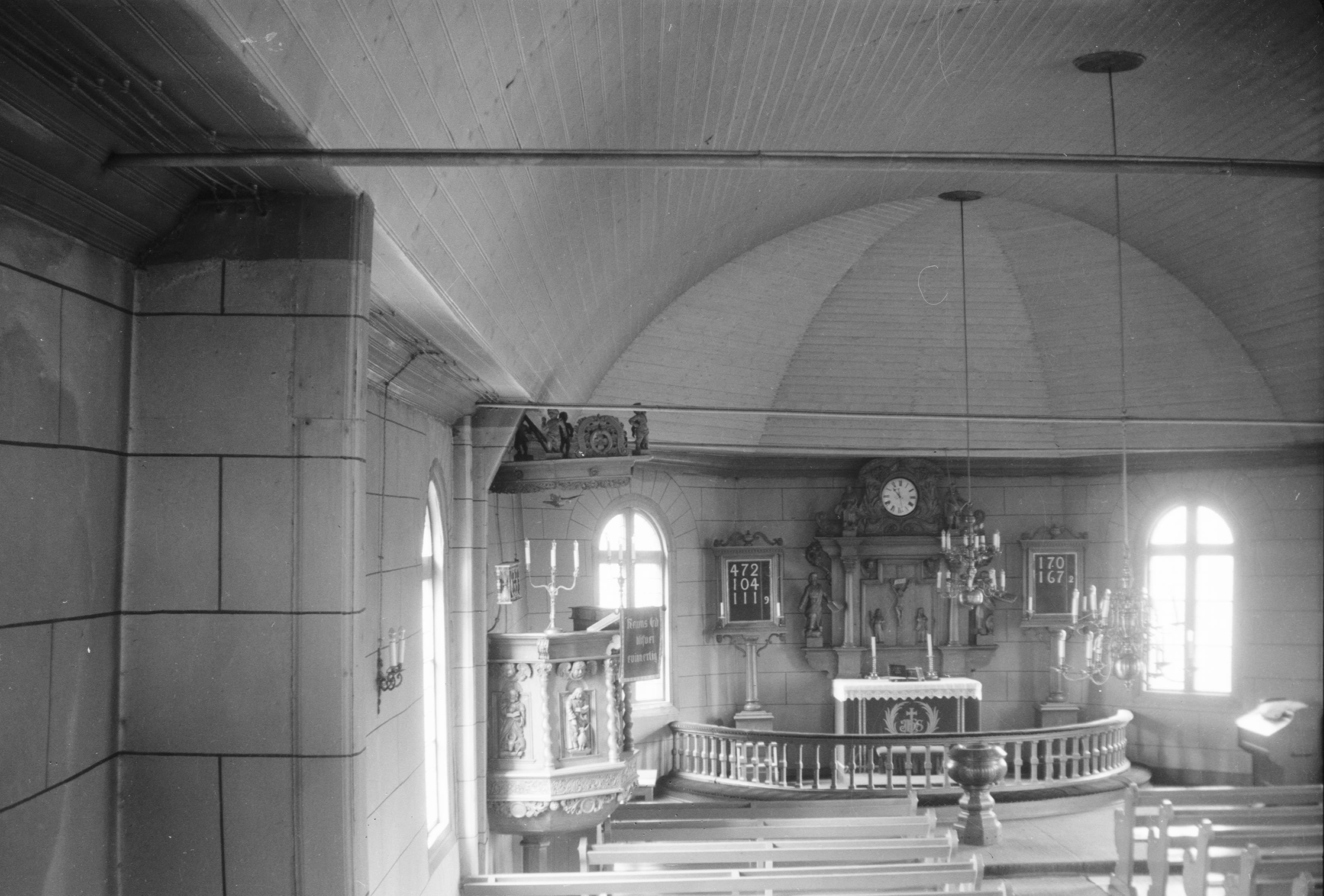 Axel Forssén, Korsberga kyrka