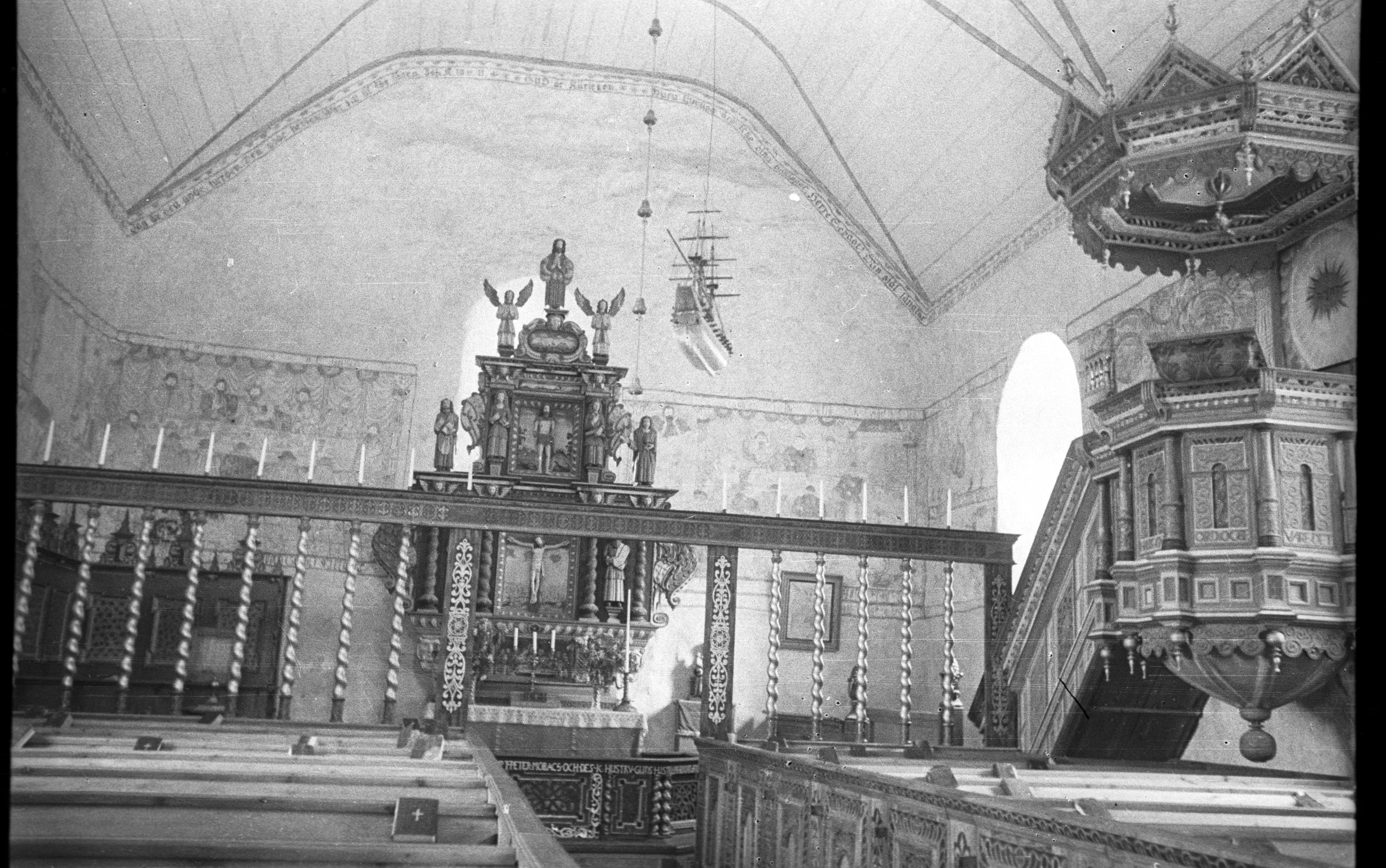 Berit Wallenberg, Ragunda gamla kyrka