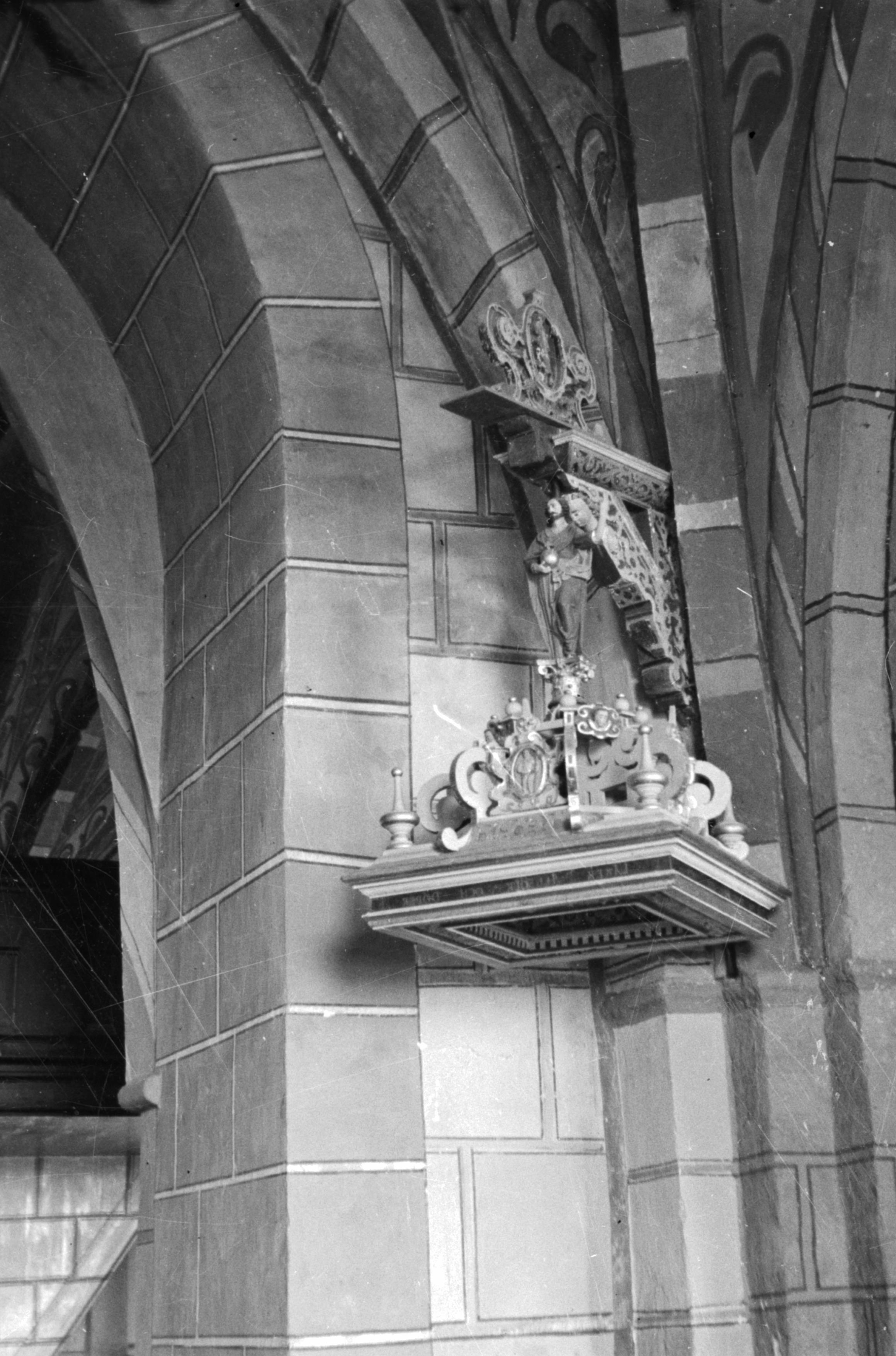 Osvald Owald, Stora Köpinge kyrka