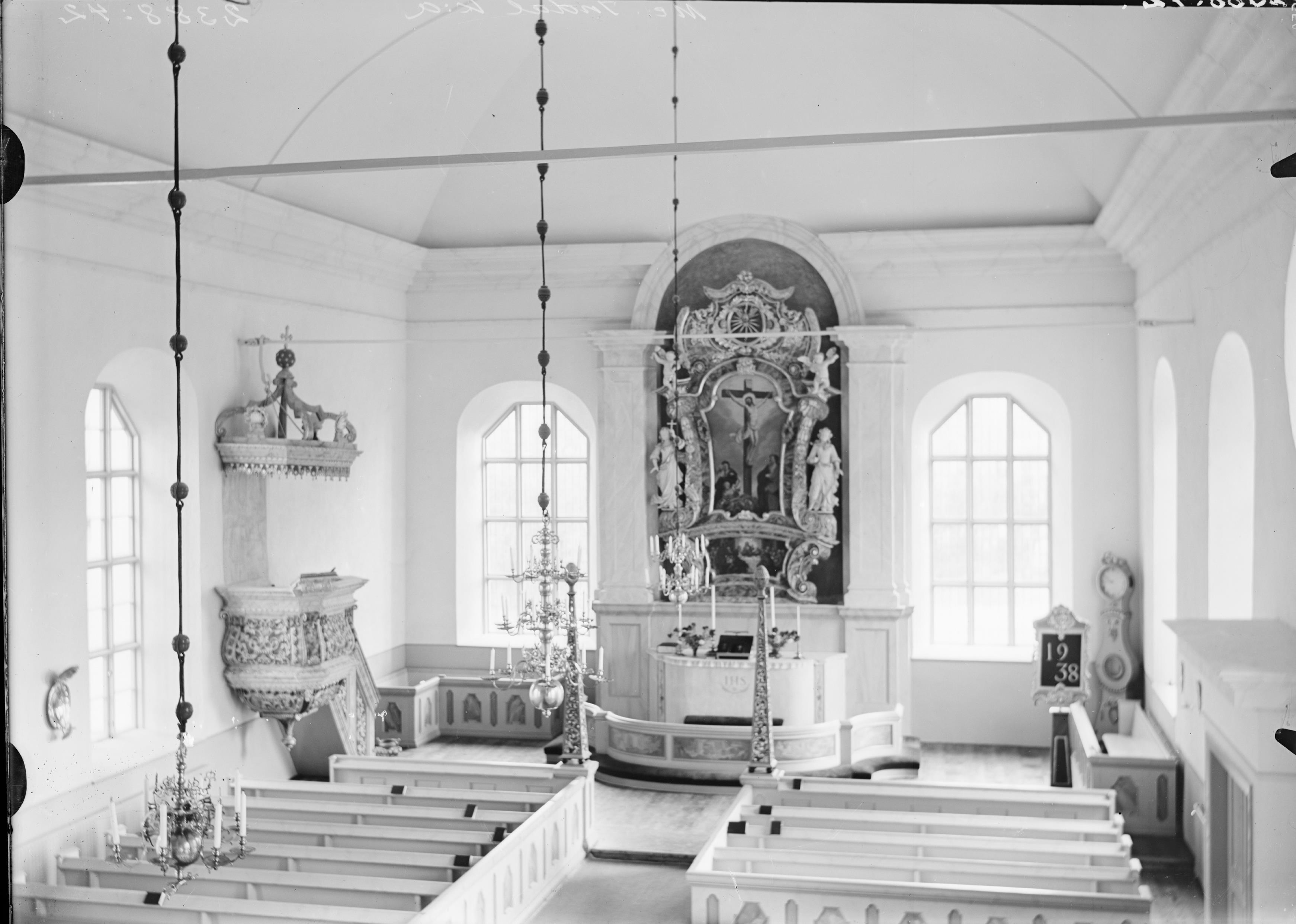 Oscar Svensson, Indals kyrka