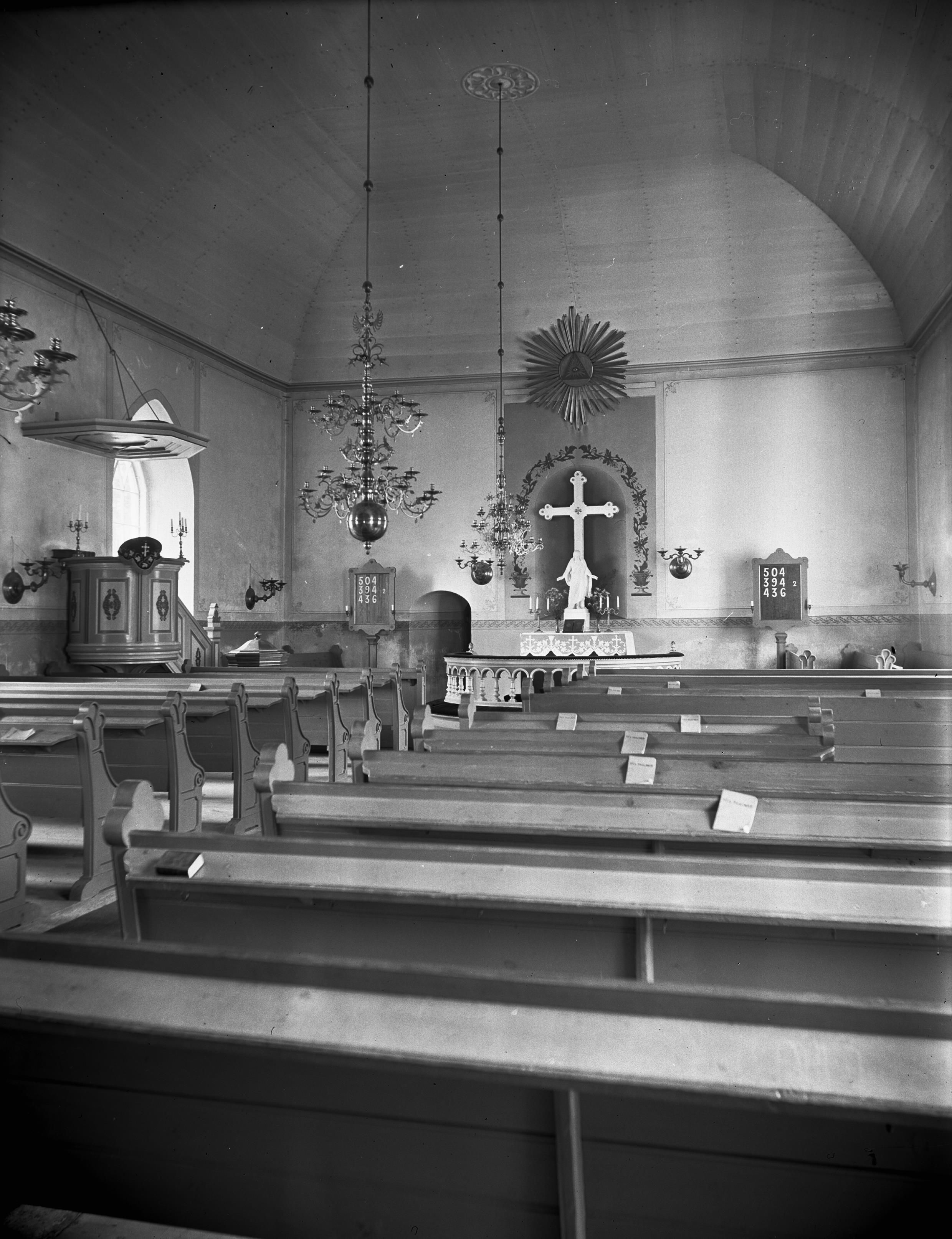 Axel Forssén, Horns kyrka