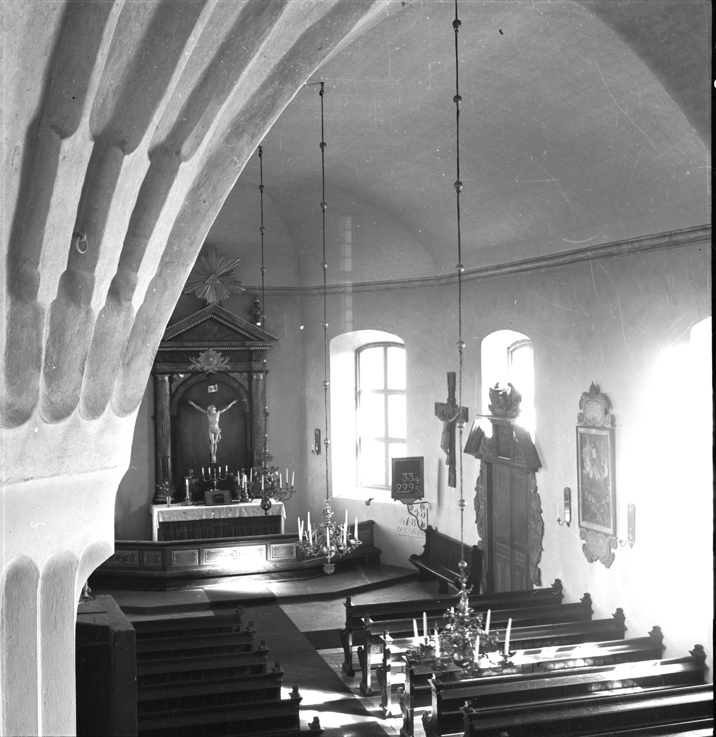 Ivar Schnell, Gåsinge kyrka