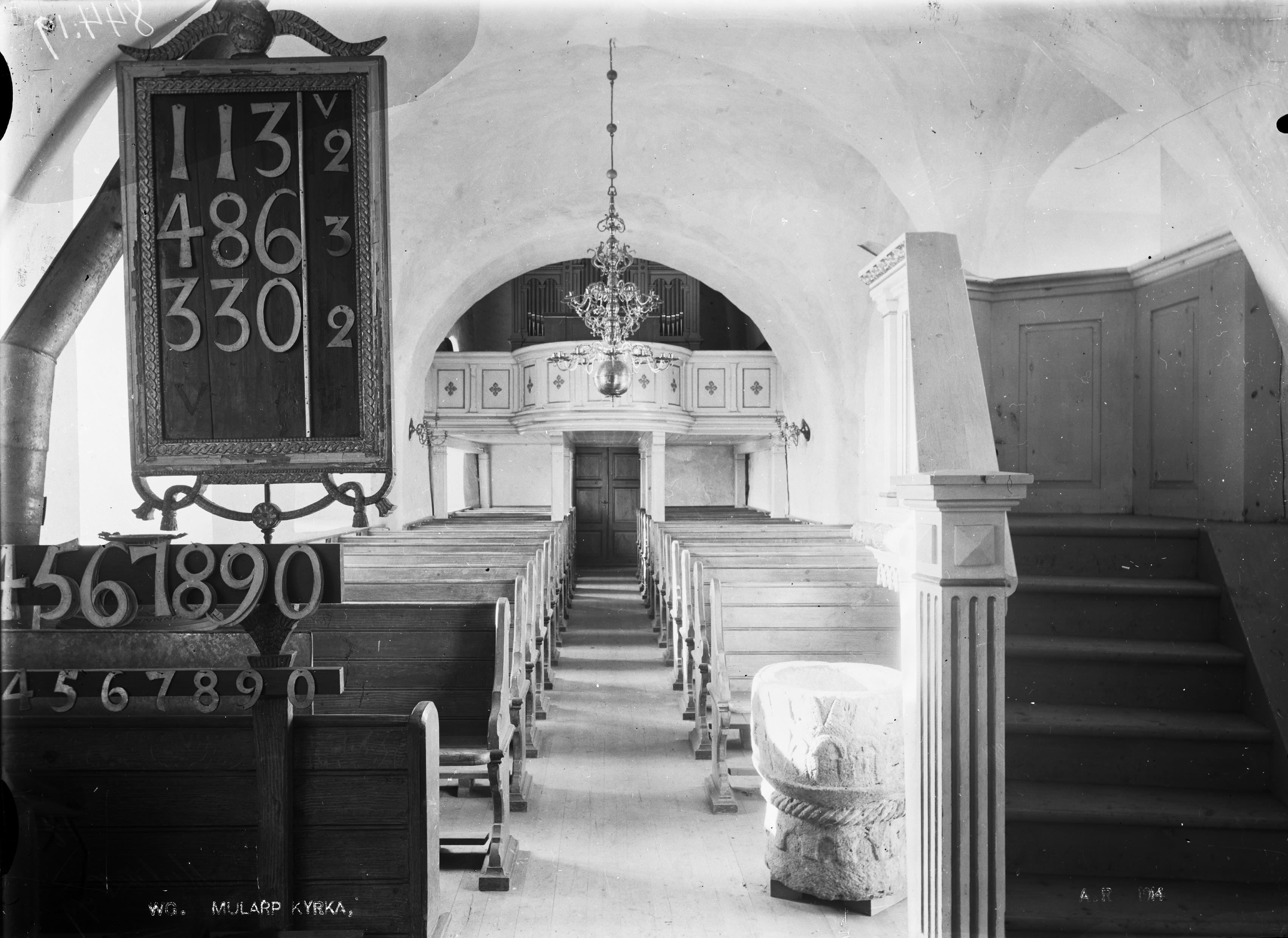 Anders Roland, Mularps kyrka