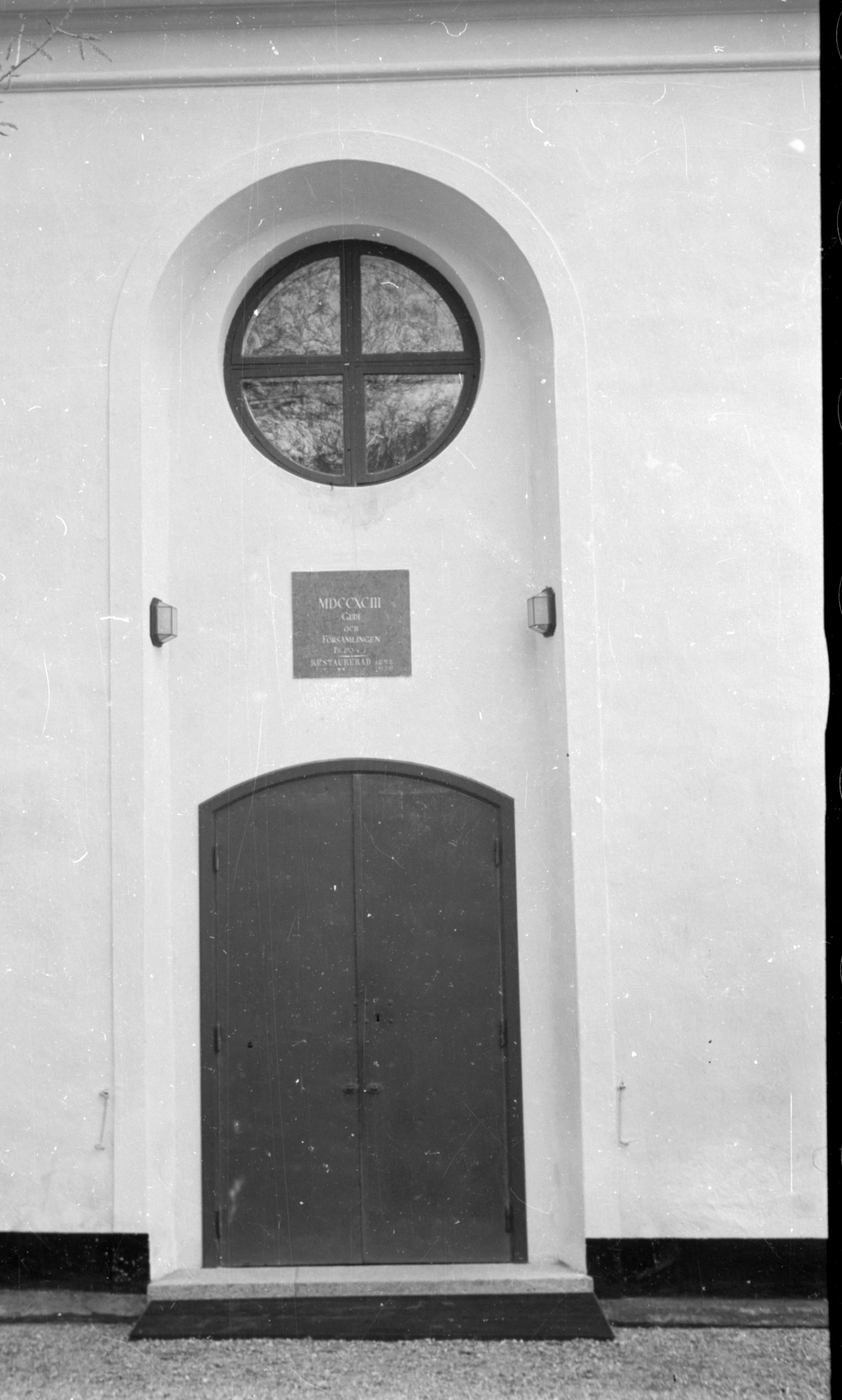 Bertil Berthelson, Tynderö kyrka