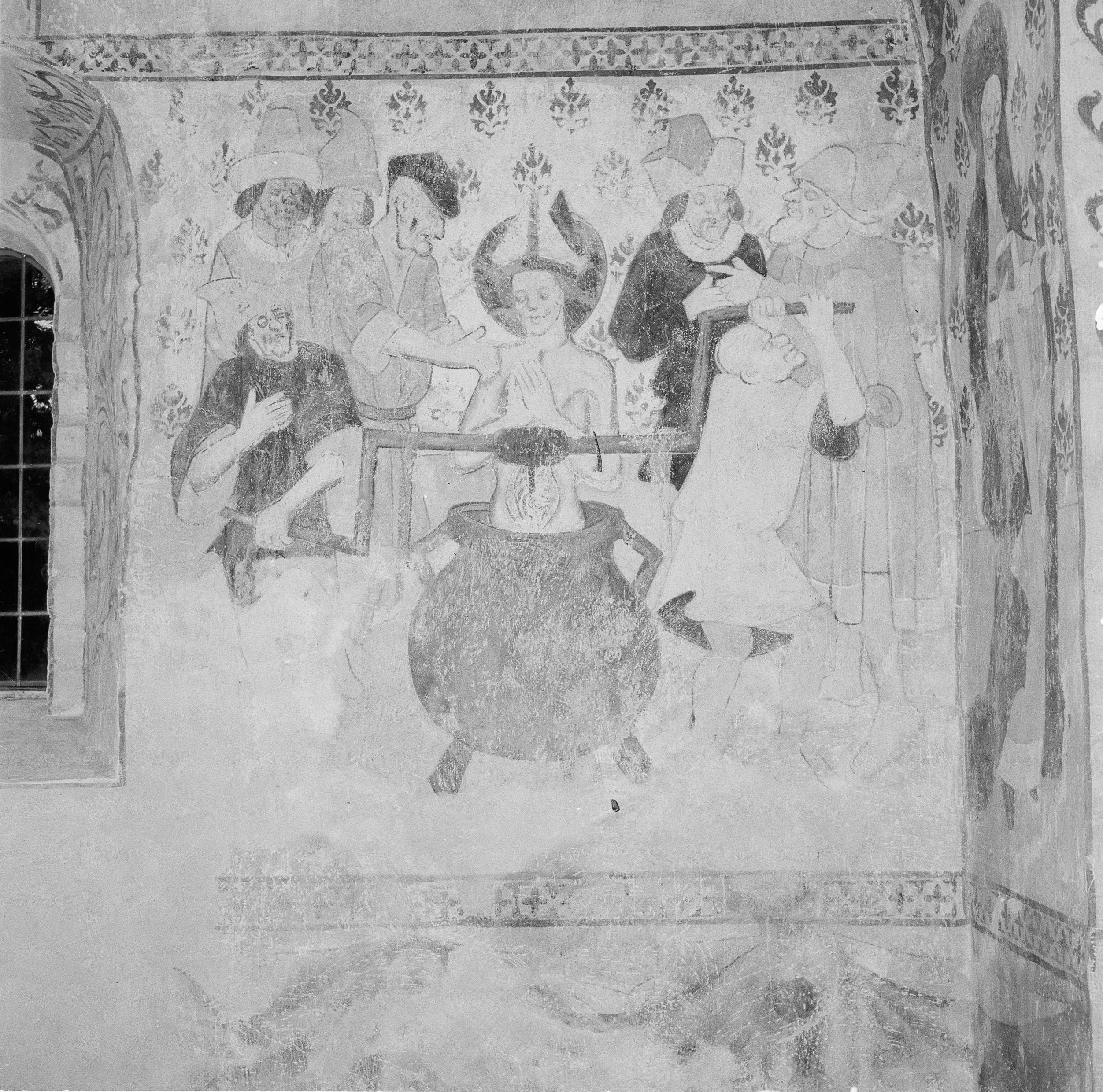 Nils Lagergren, Härnevi kyrka
