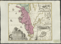 Tractus Norvegiæ, Suecicus præfecturam Bahusiæ, Daliæ, provinciæpartem.[Kartografiskt material]