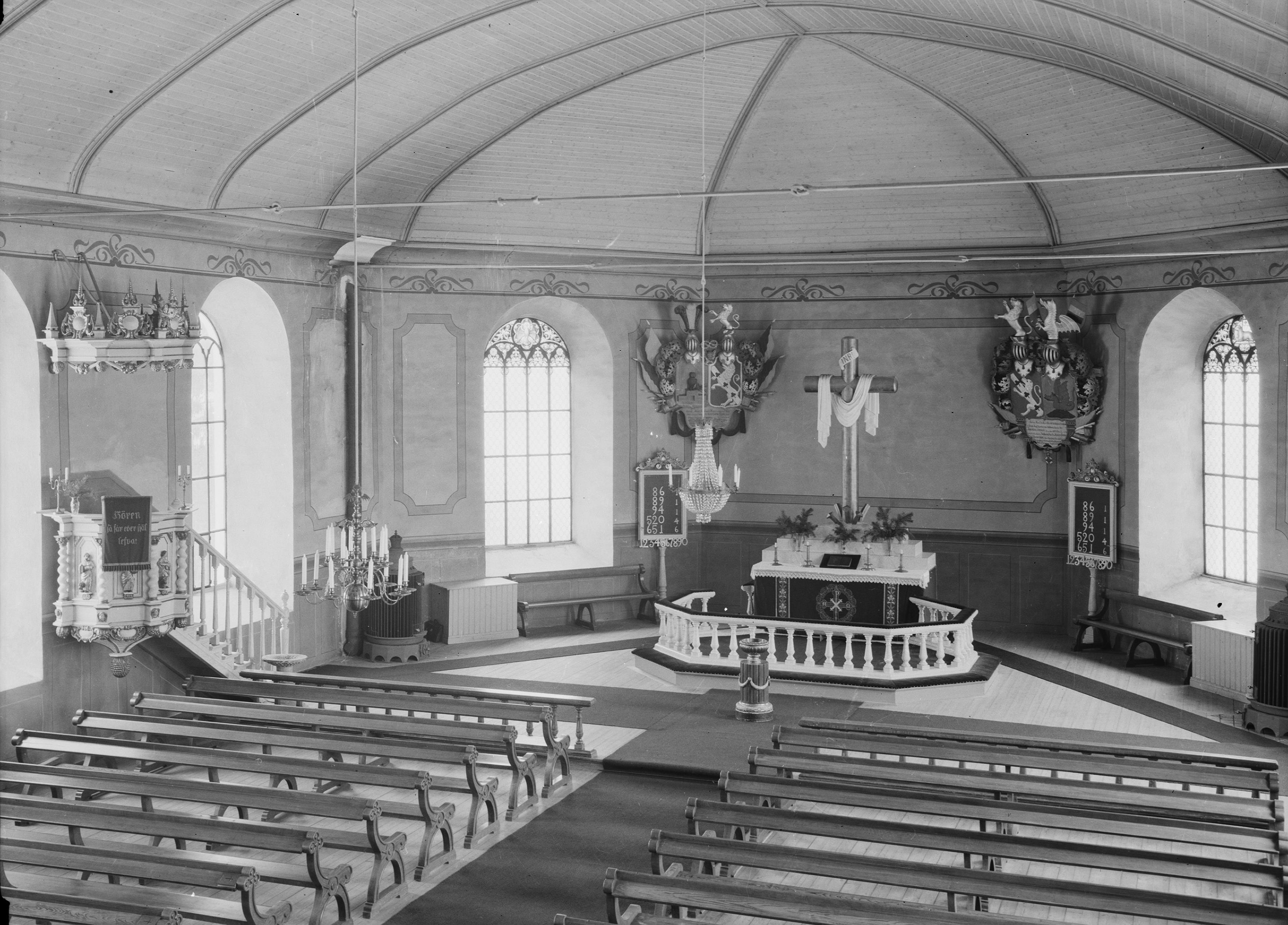 Bertil Berthelson, Eds kyrka