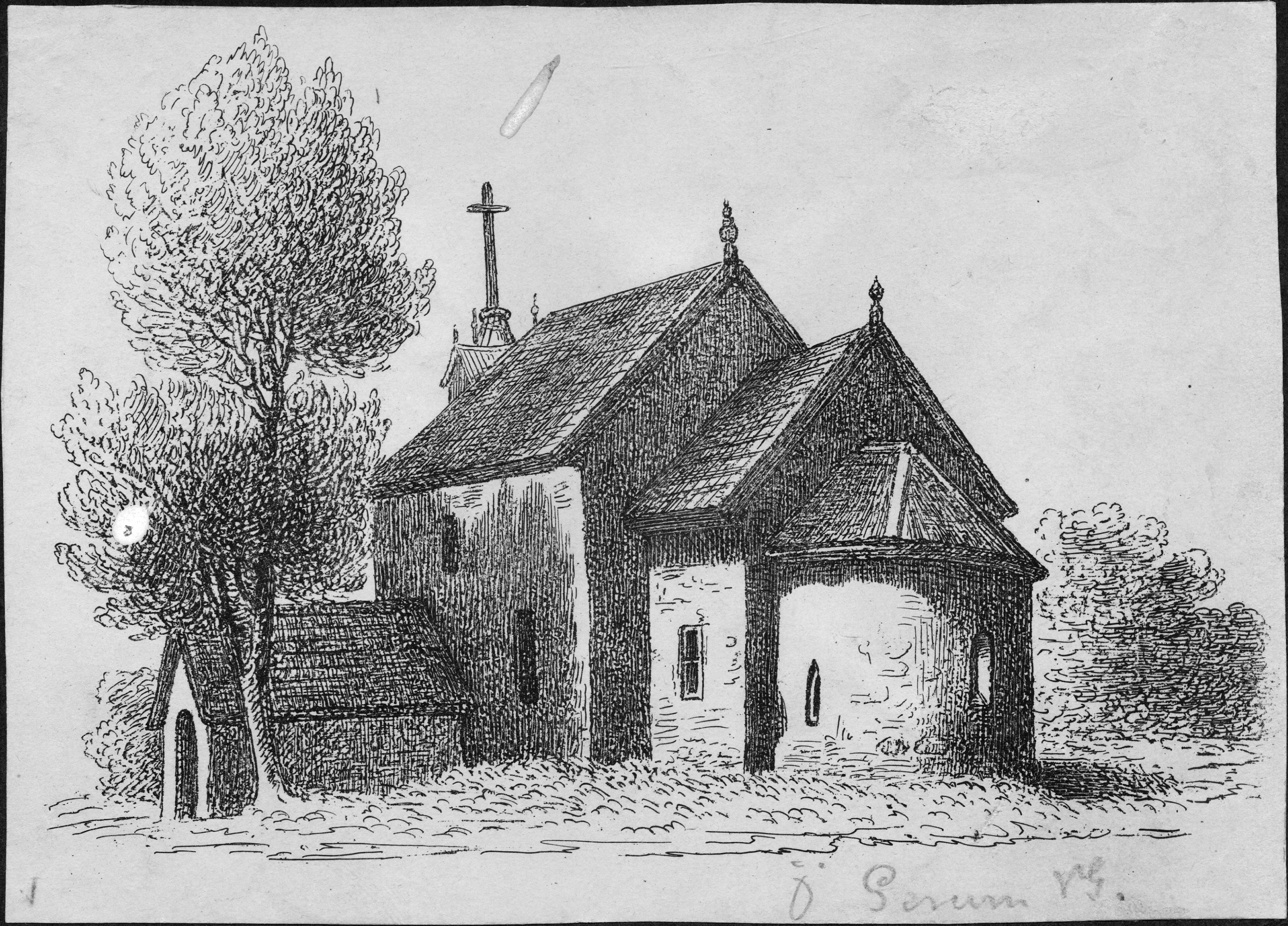 Sanfrid Welin, Östra Gerums kyrka