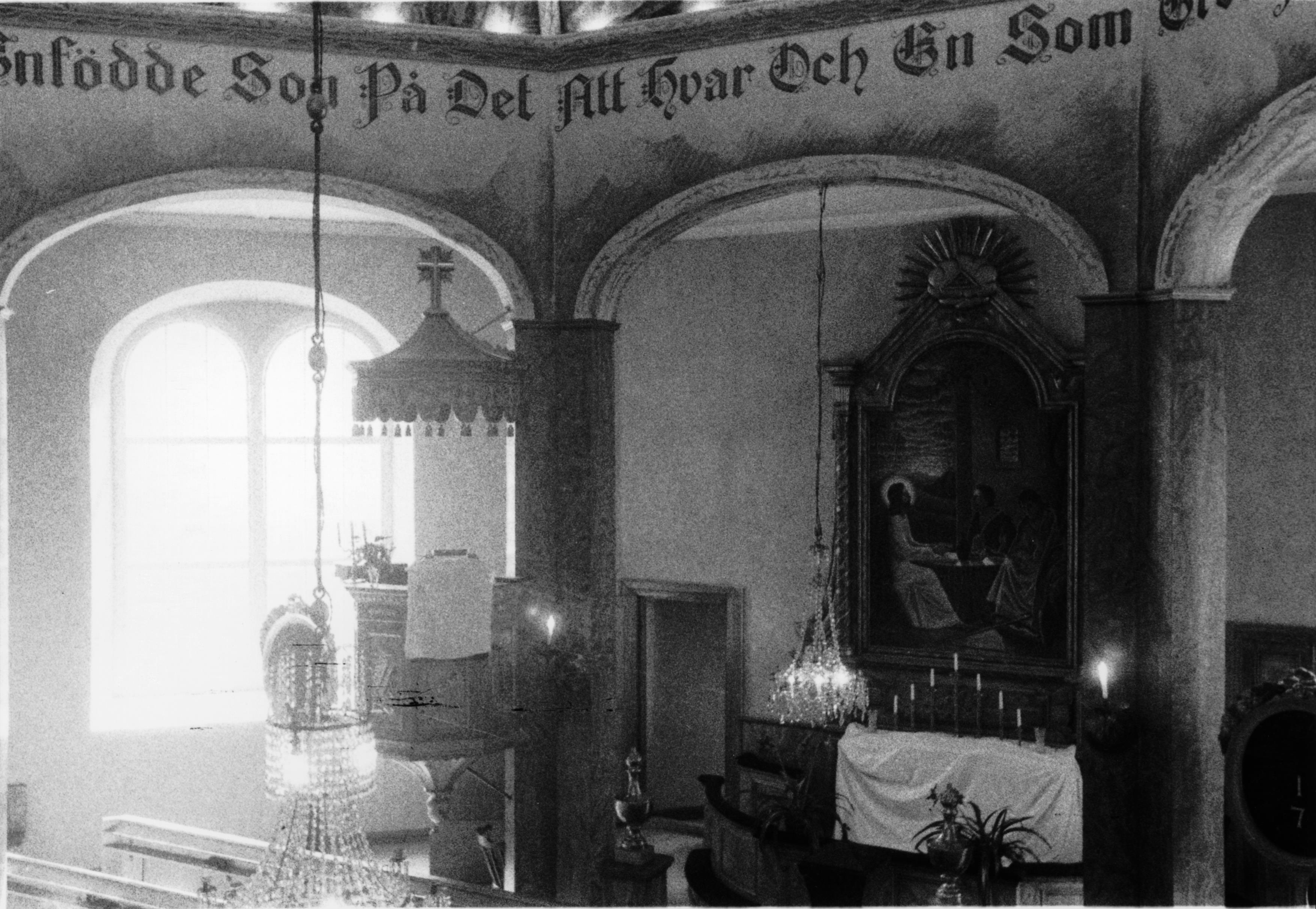 Bertil Berthelson, Hällesjö kyrka