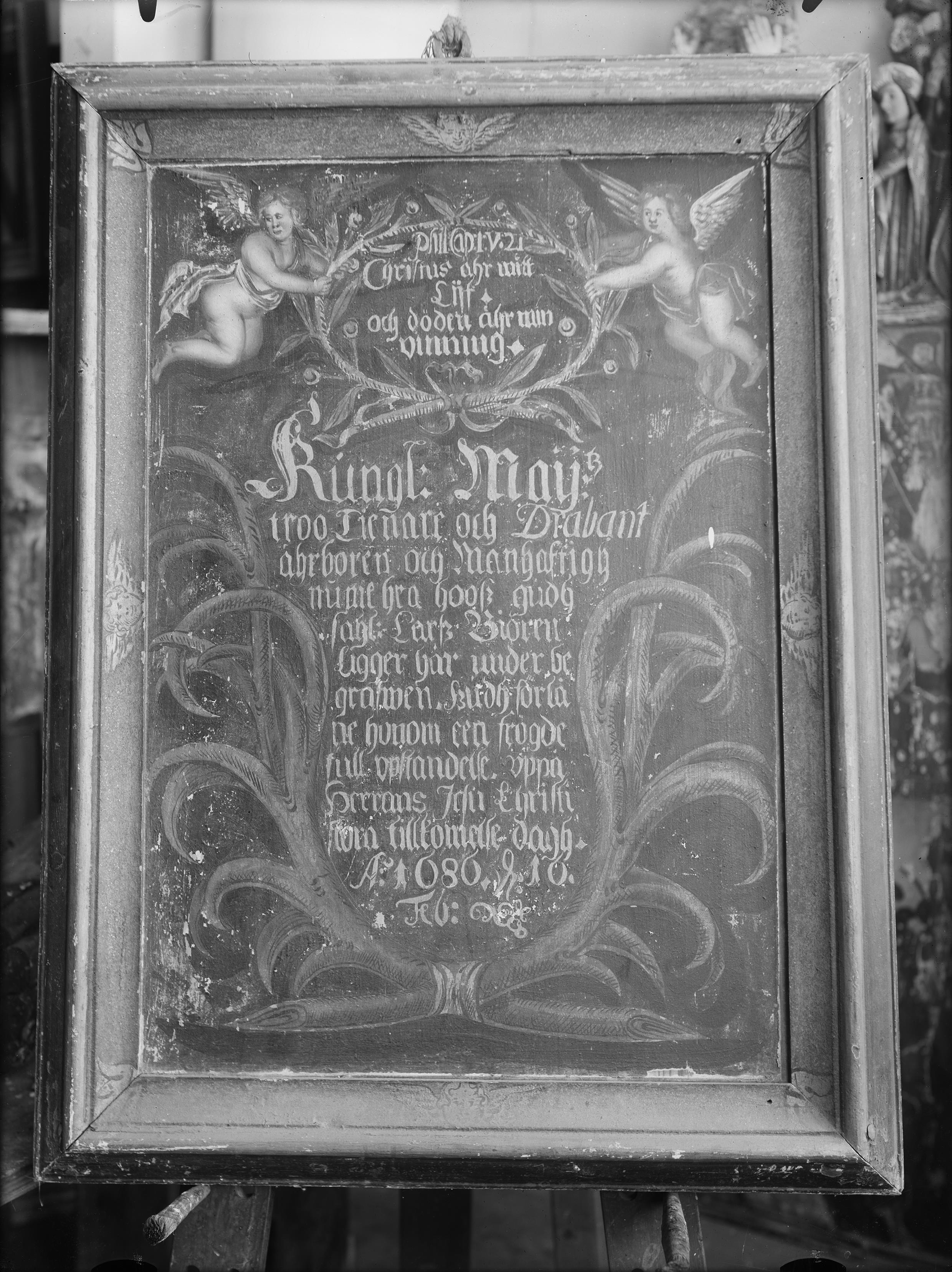 Alfred Nilson, Köpings kyrka