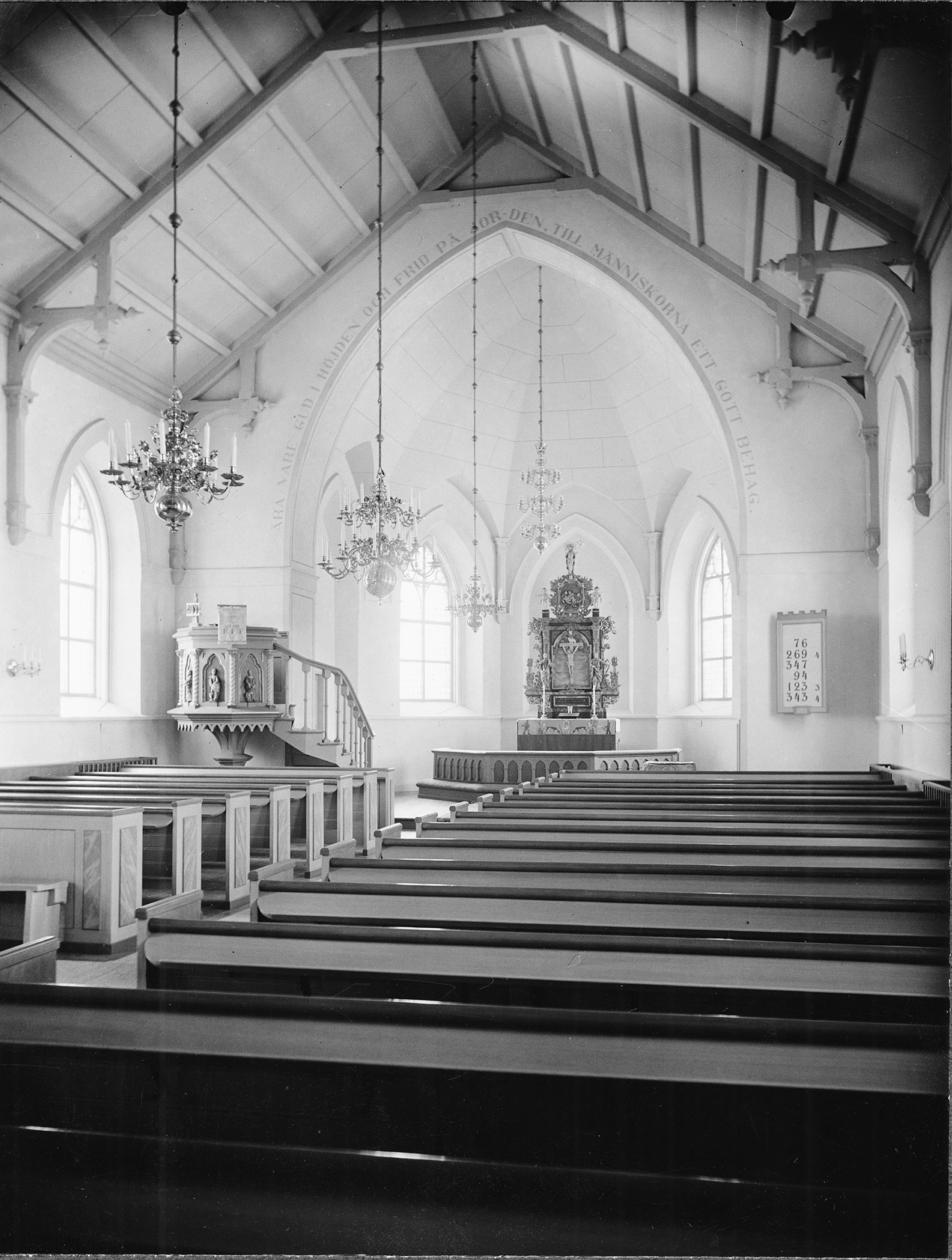 Axel Forssén, Flakebergs kyrka