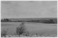 Landskap mot nordväst och nordost från Nykullahöjd